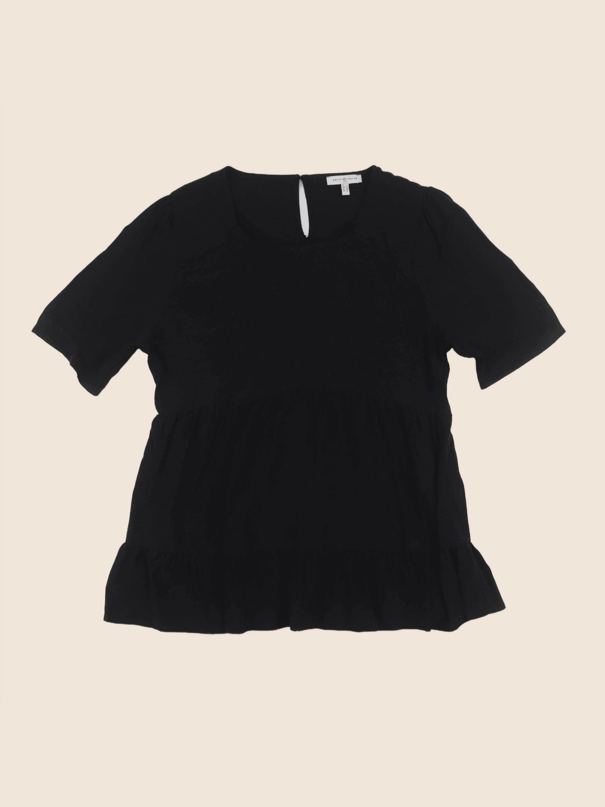 Envie de fraise - blouse grossesse noir - 44