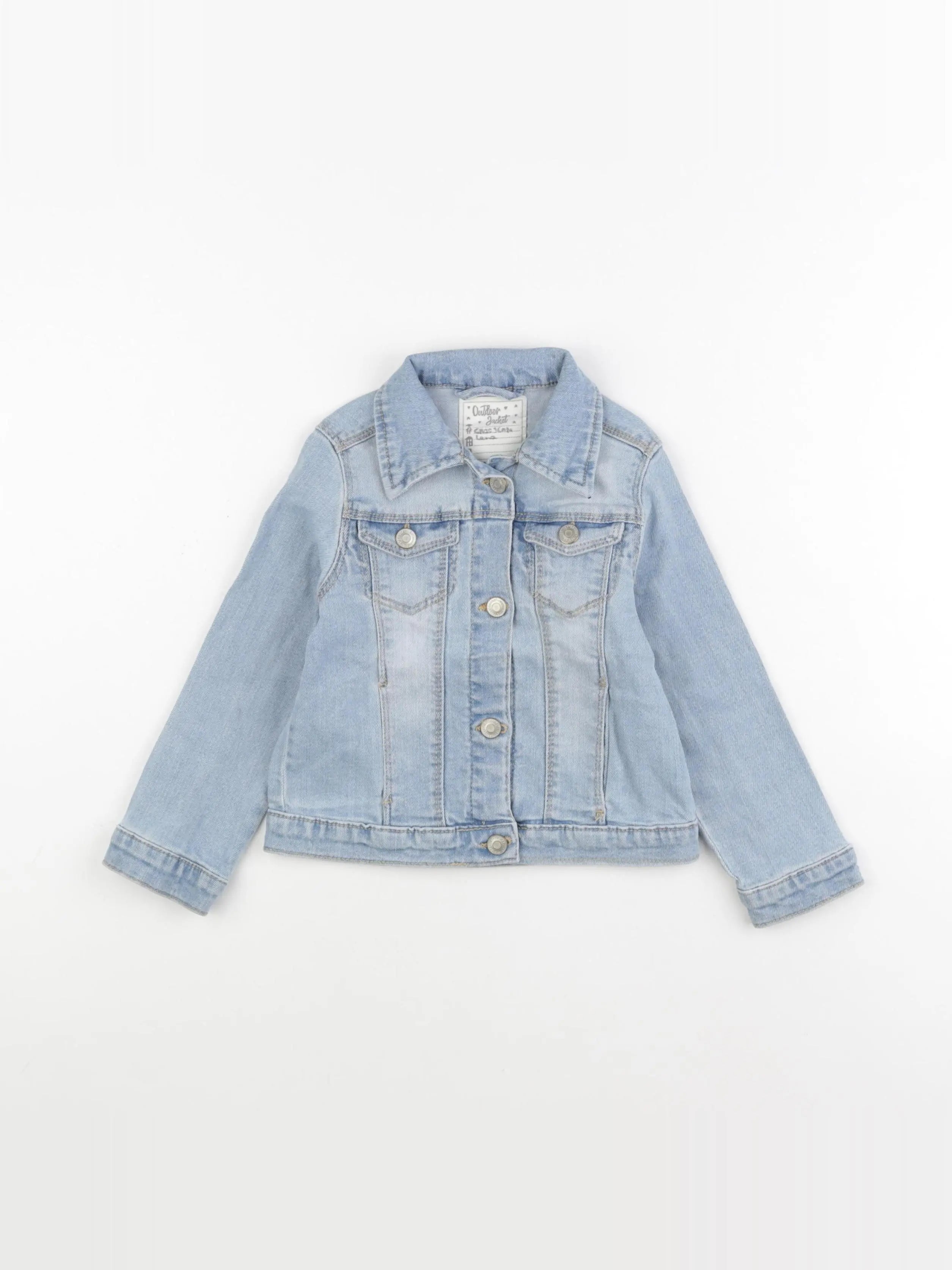 Vertbaudet - veste bleu - 4 ans