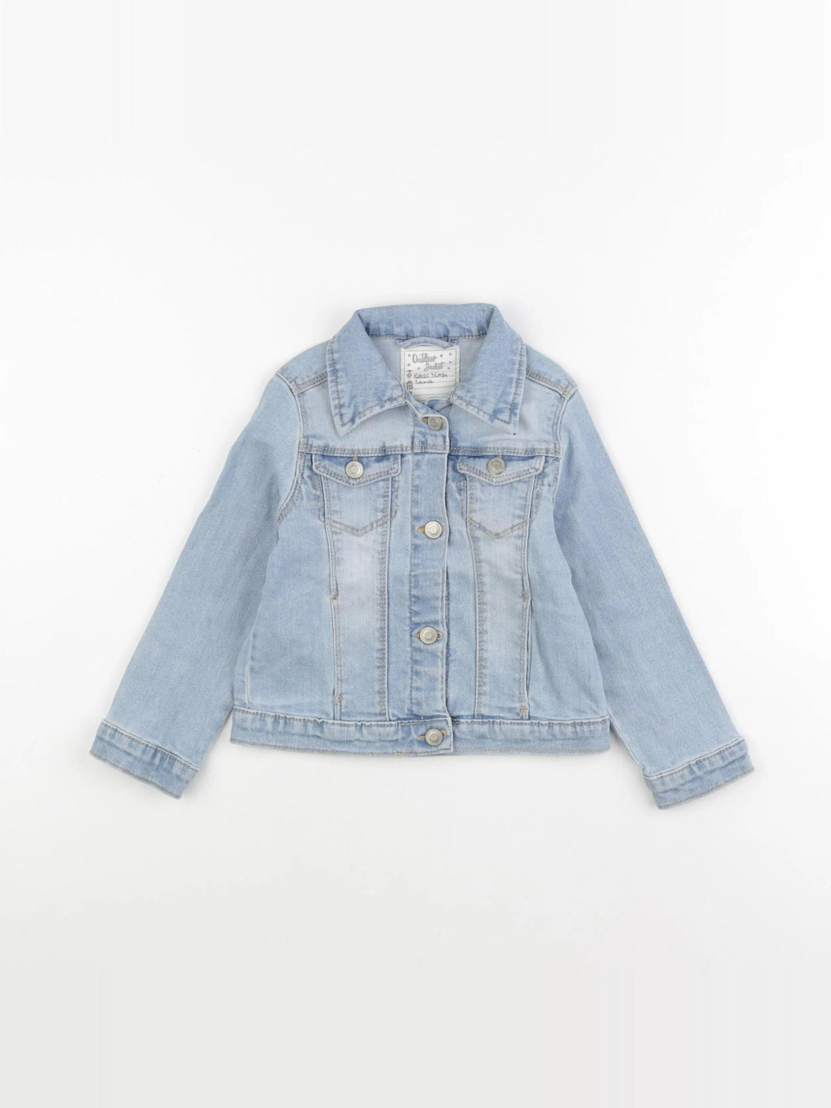 Vertbaudet - veste bleu - 4 ans