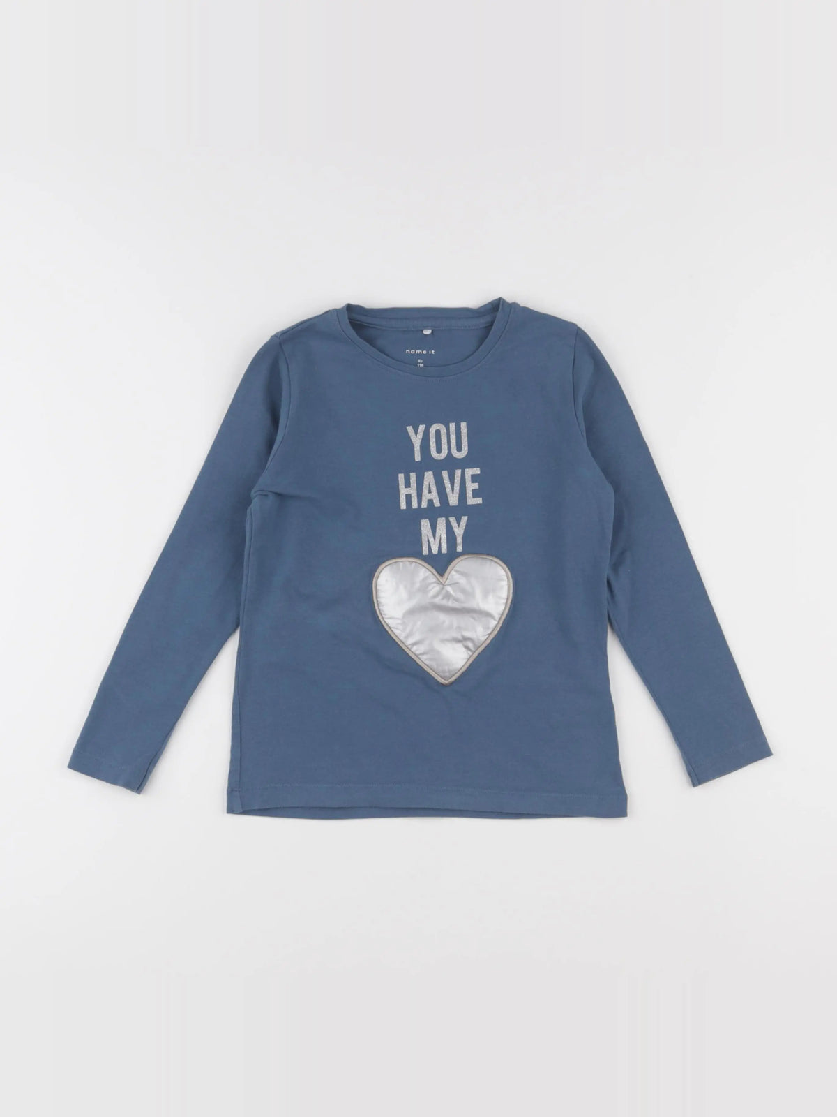 Name it - tee-shirt bleu - 6 ans