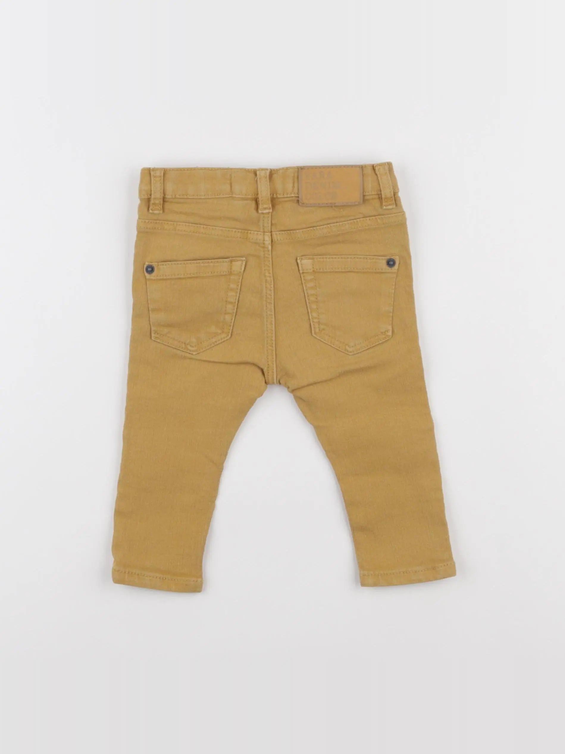 Zara - jean jaune - 6/9 mois