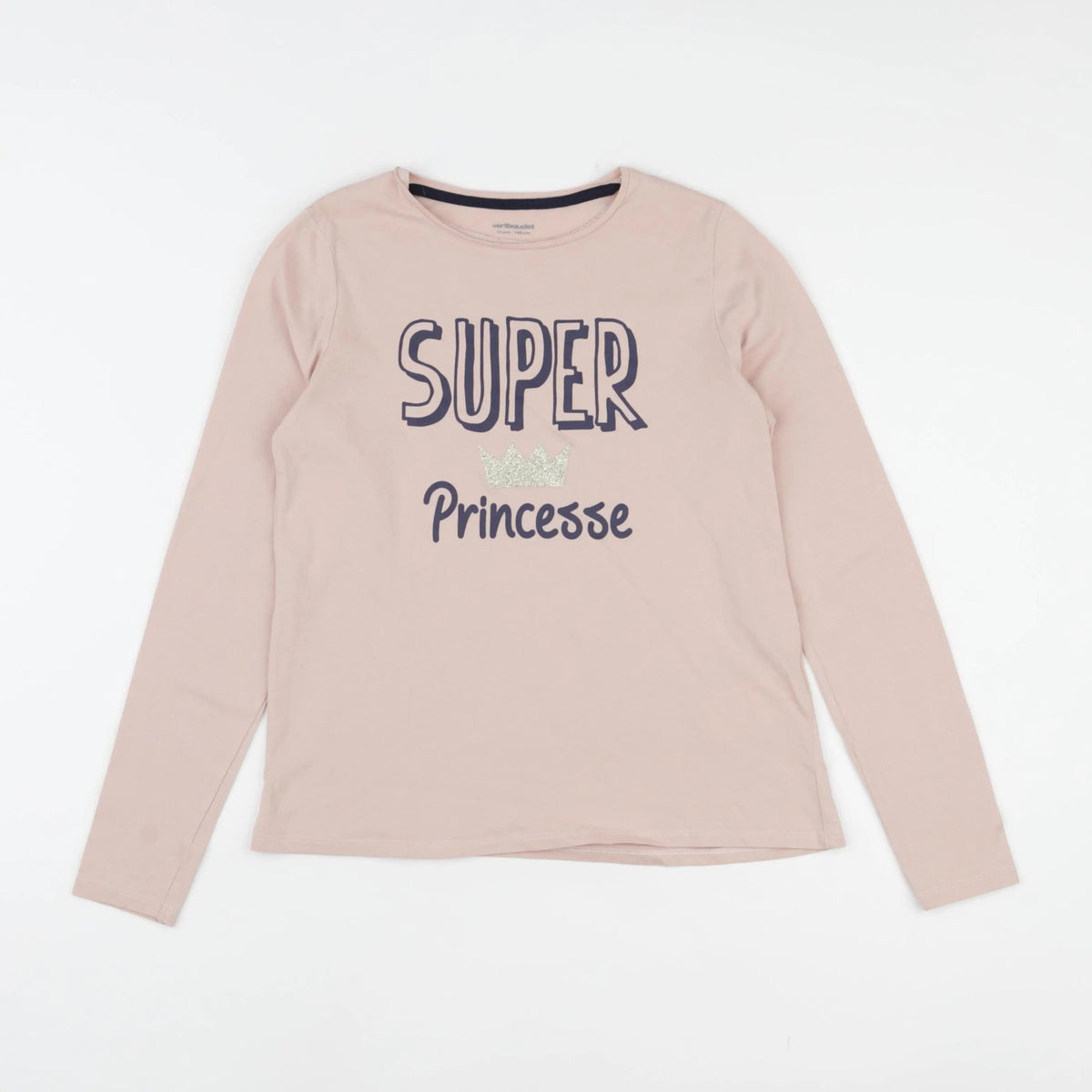 Vertbaudet - tee-shirt rose - 10 ans