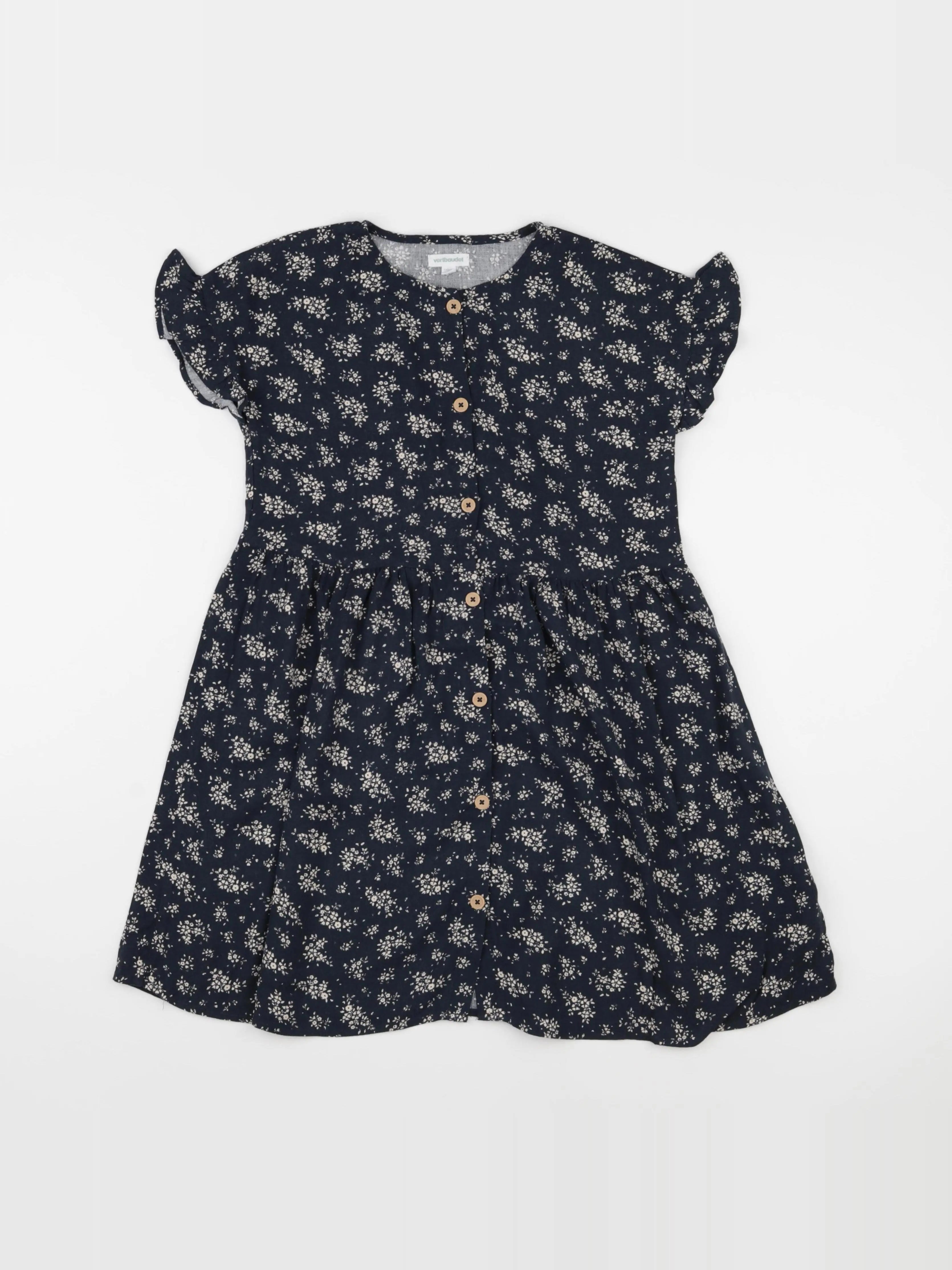 Vertbaudet - robe noir - 10 ans