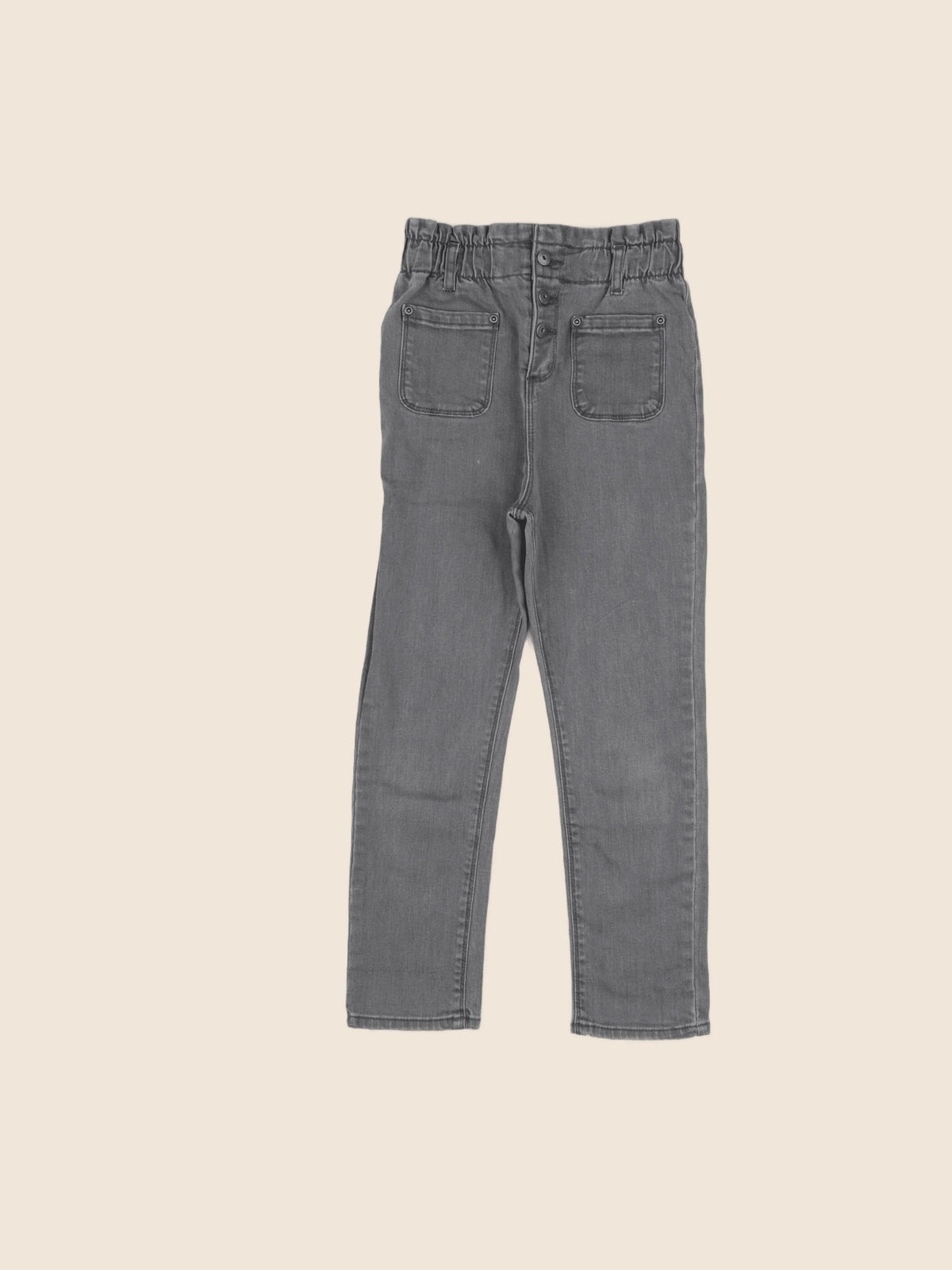 Vertbaudet - jean gris - 9 ans