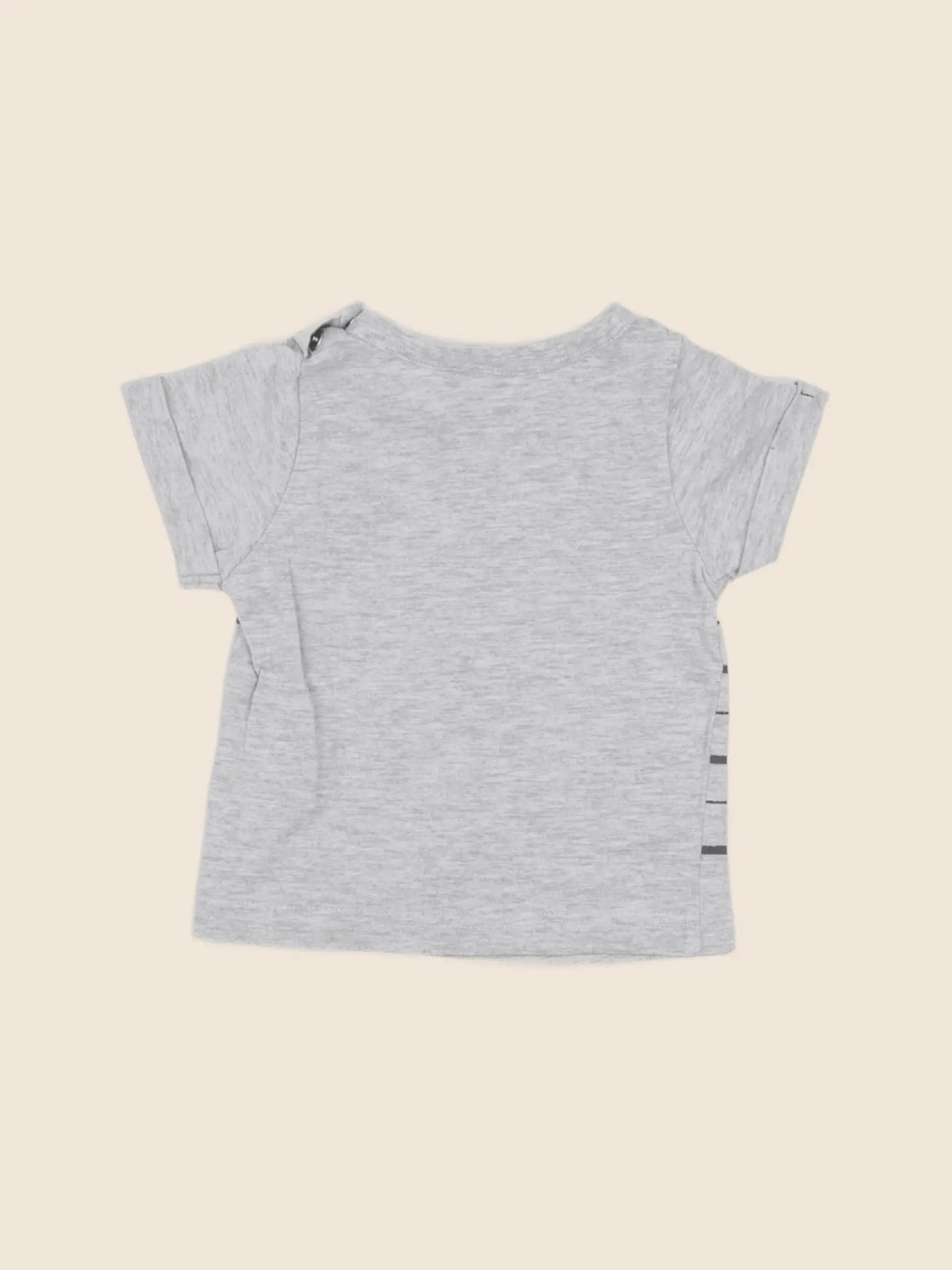 Tape à l'oeil - tee-shirt gris - 3 mois