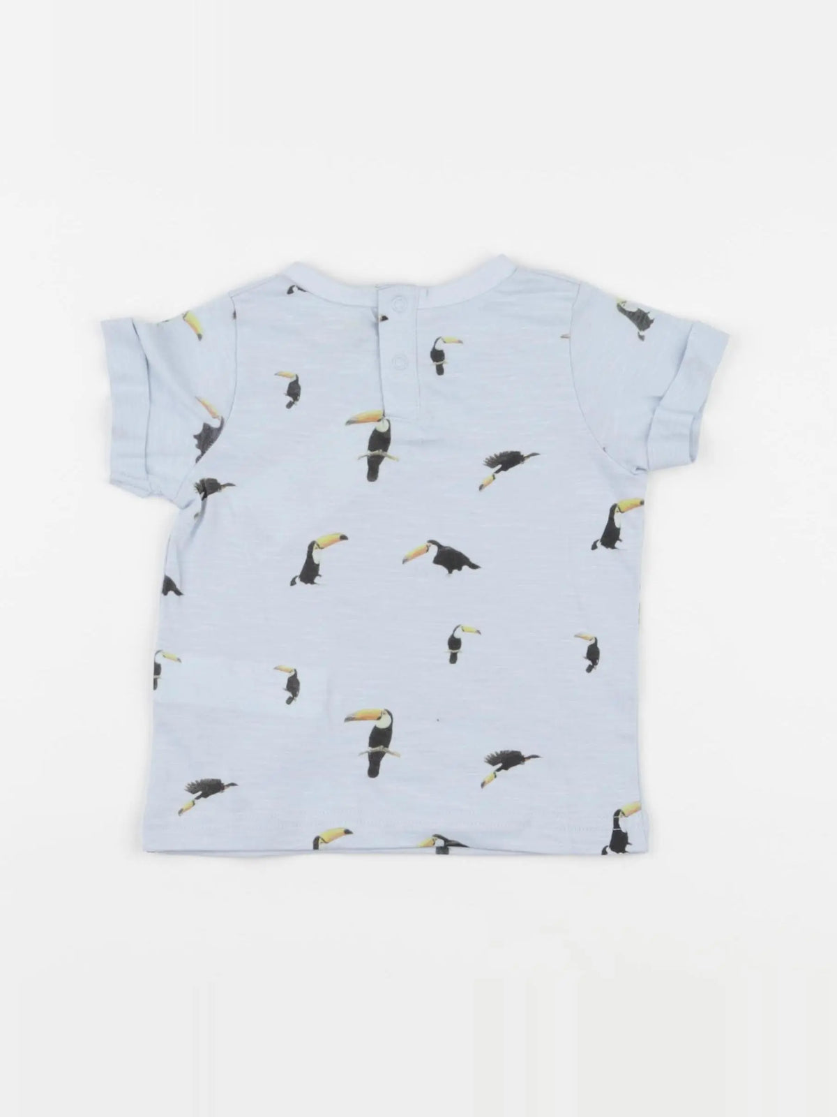 Tape à l'oeil - tee-shirt bleu - 6 mois