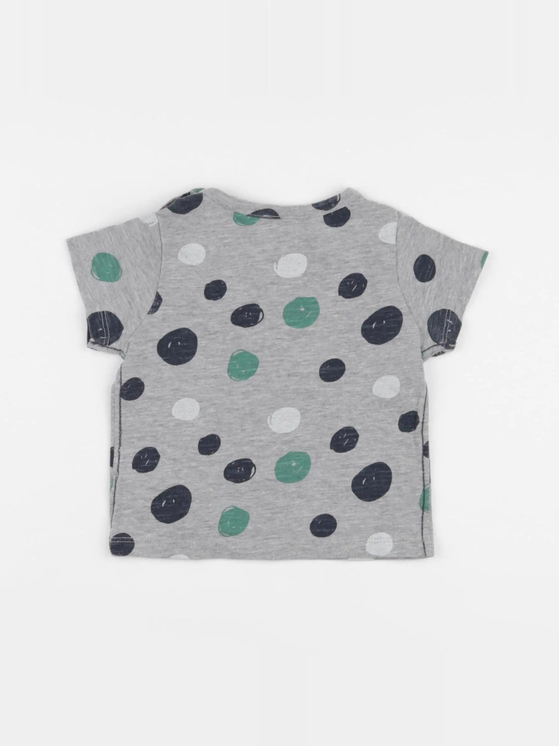 Tape à l'oeil - tee-shirt gris - 6 mois