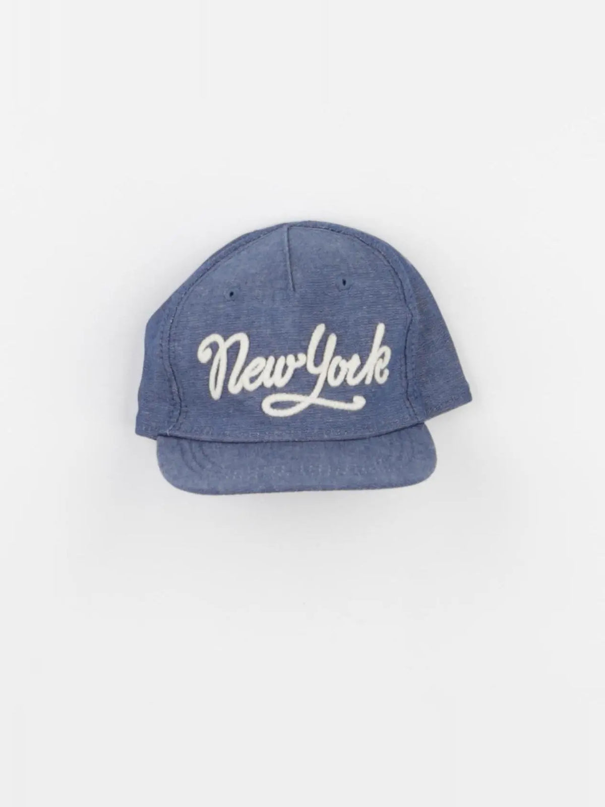 H&M - casquette bleu - 6/9 mois