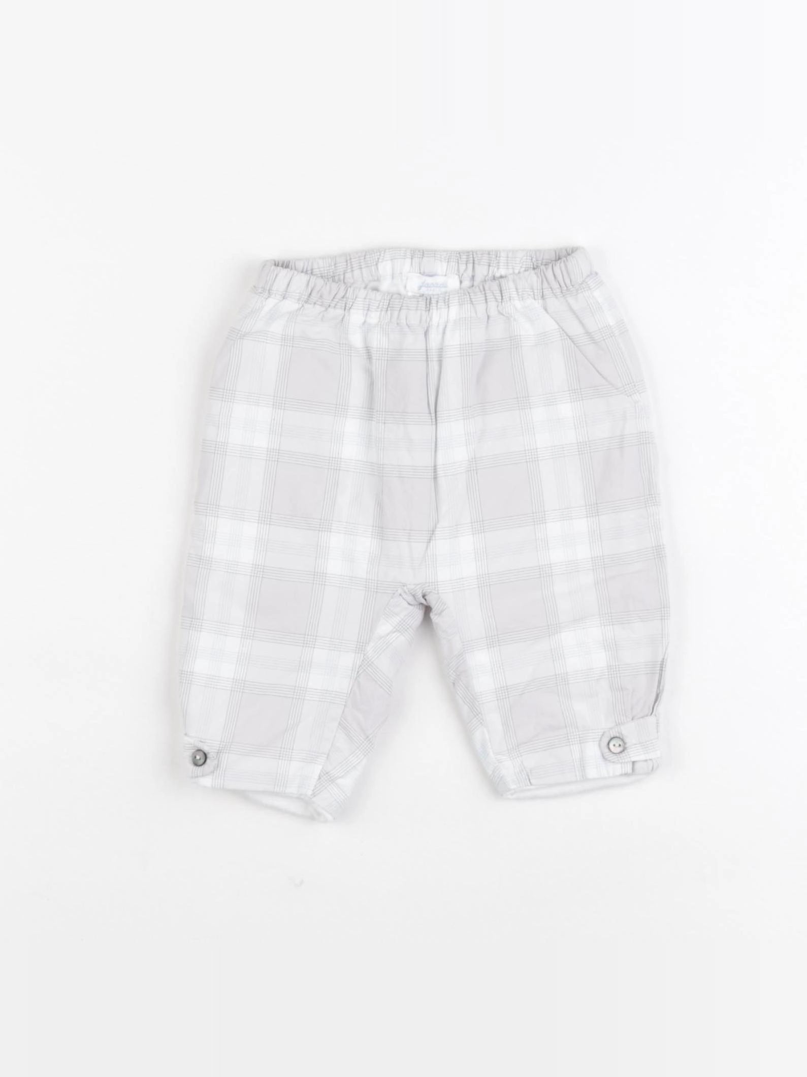 Jacadi - pantalon doublé gris - 3 mois