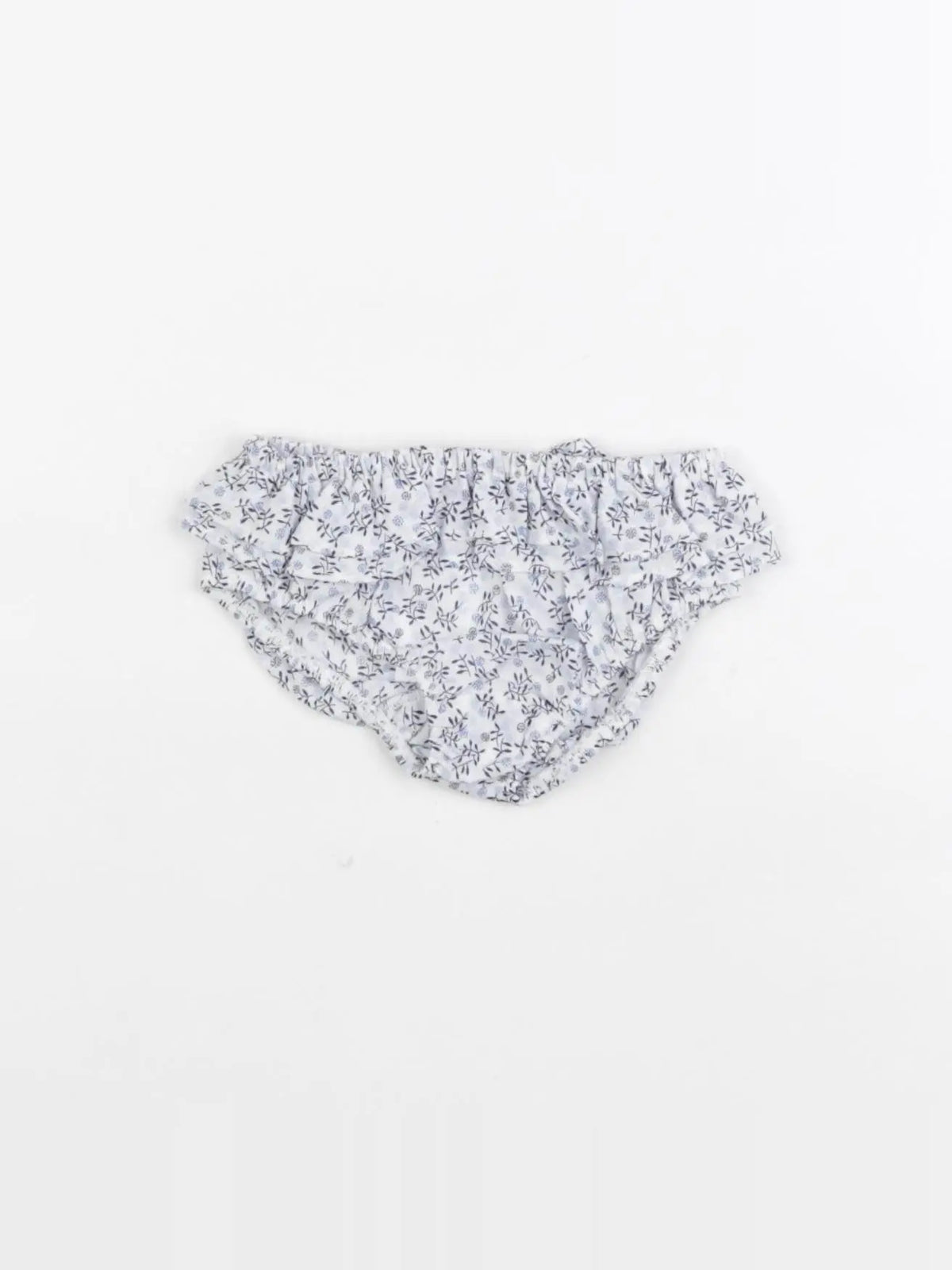 Jacadi - bloomer bleu, blanc - 6 mois