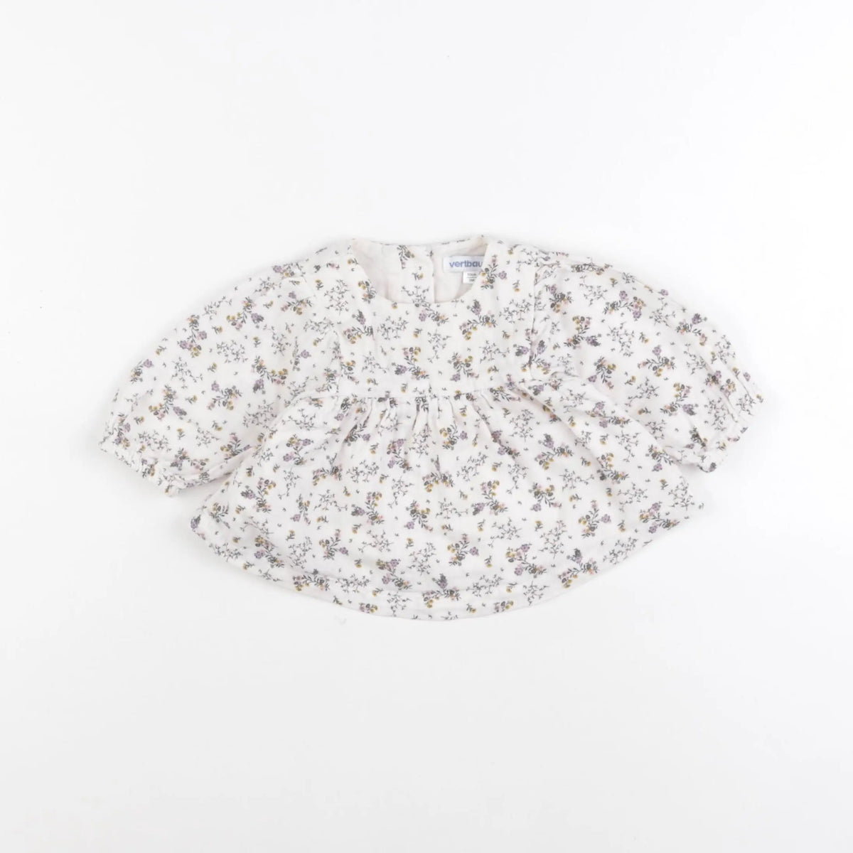 Vertbaudet - blouse multicolore - 3 mois