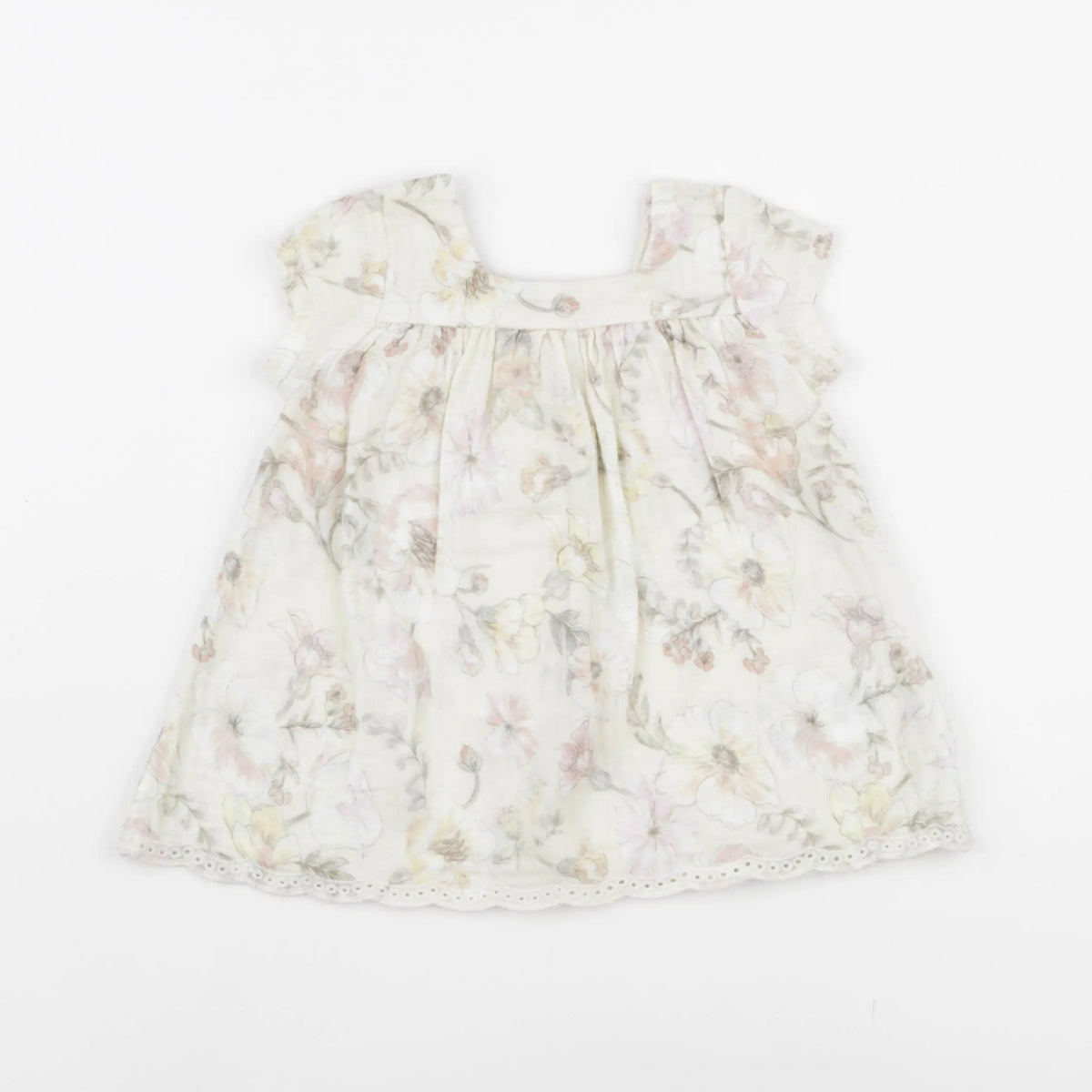 Vertbaudet - robe multicolore - 3 mois