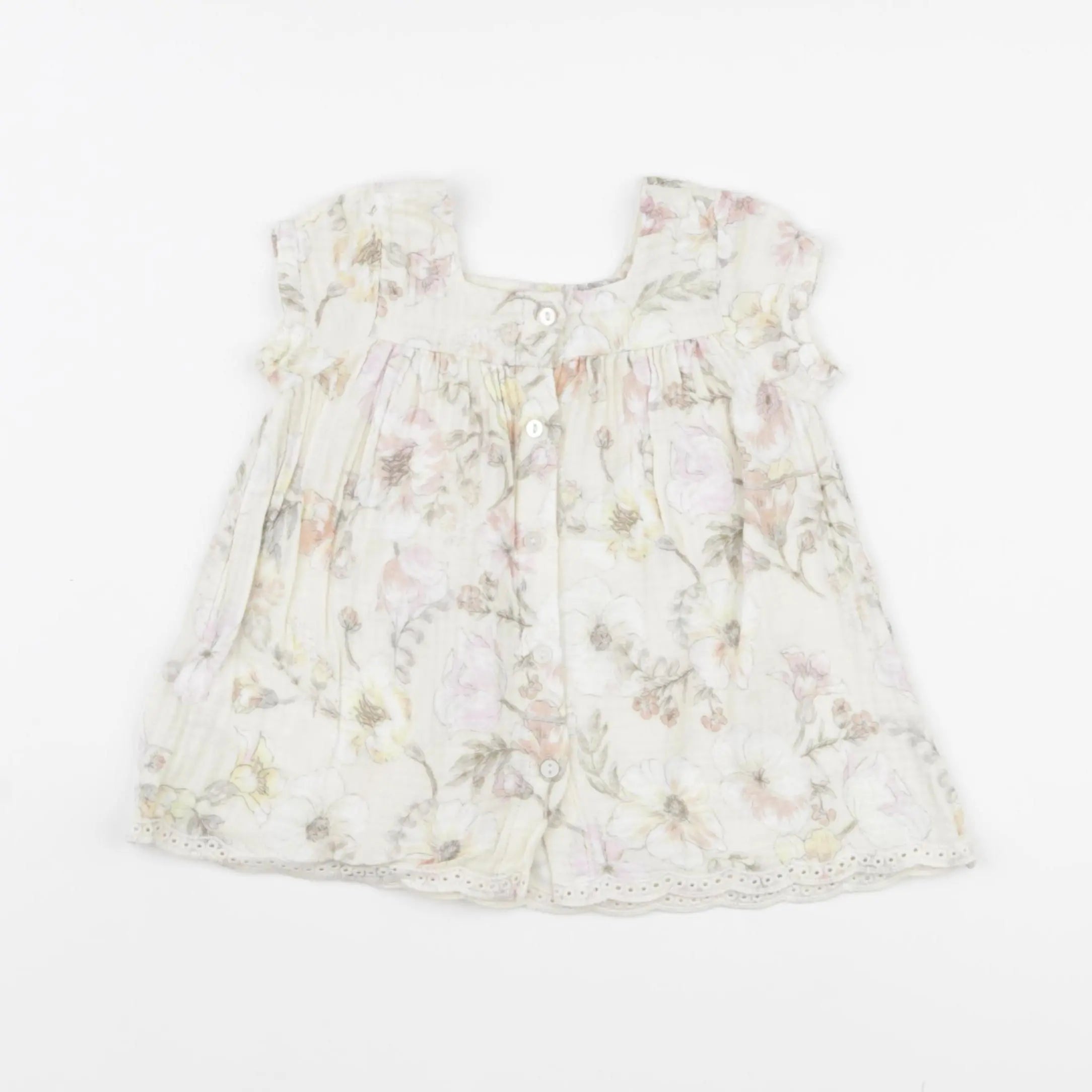 Vertbaudet - robe multicolore - 3 mois