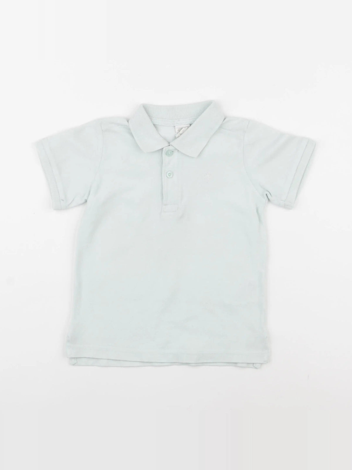 H&M - polo vert - 12/18 mois