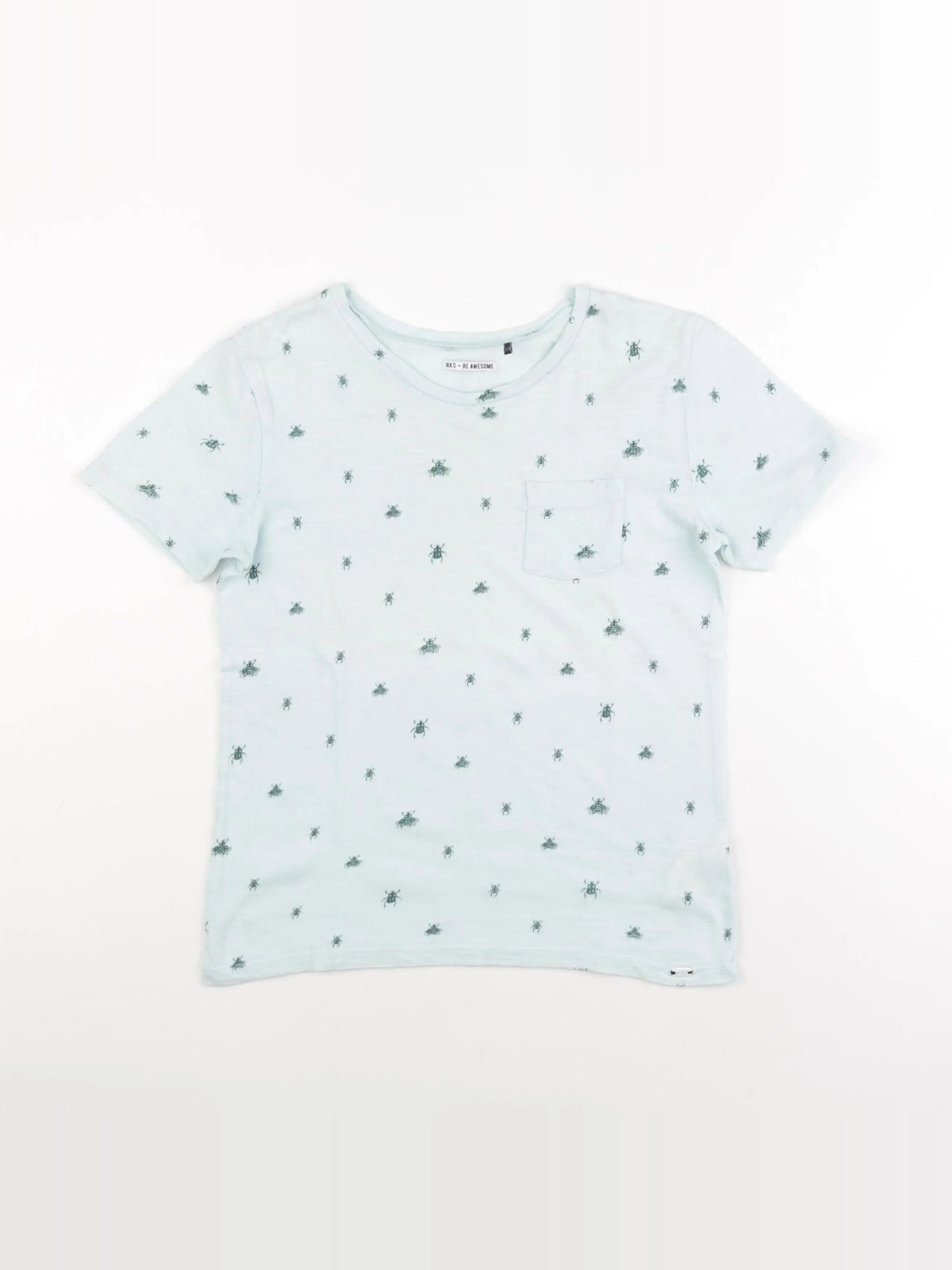 IKKS - tee-shirt bleu - 8 ans
