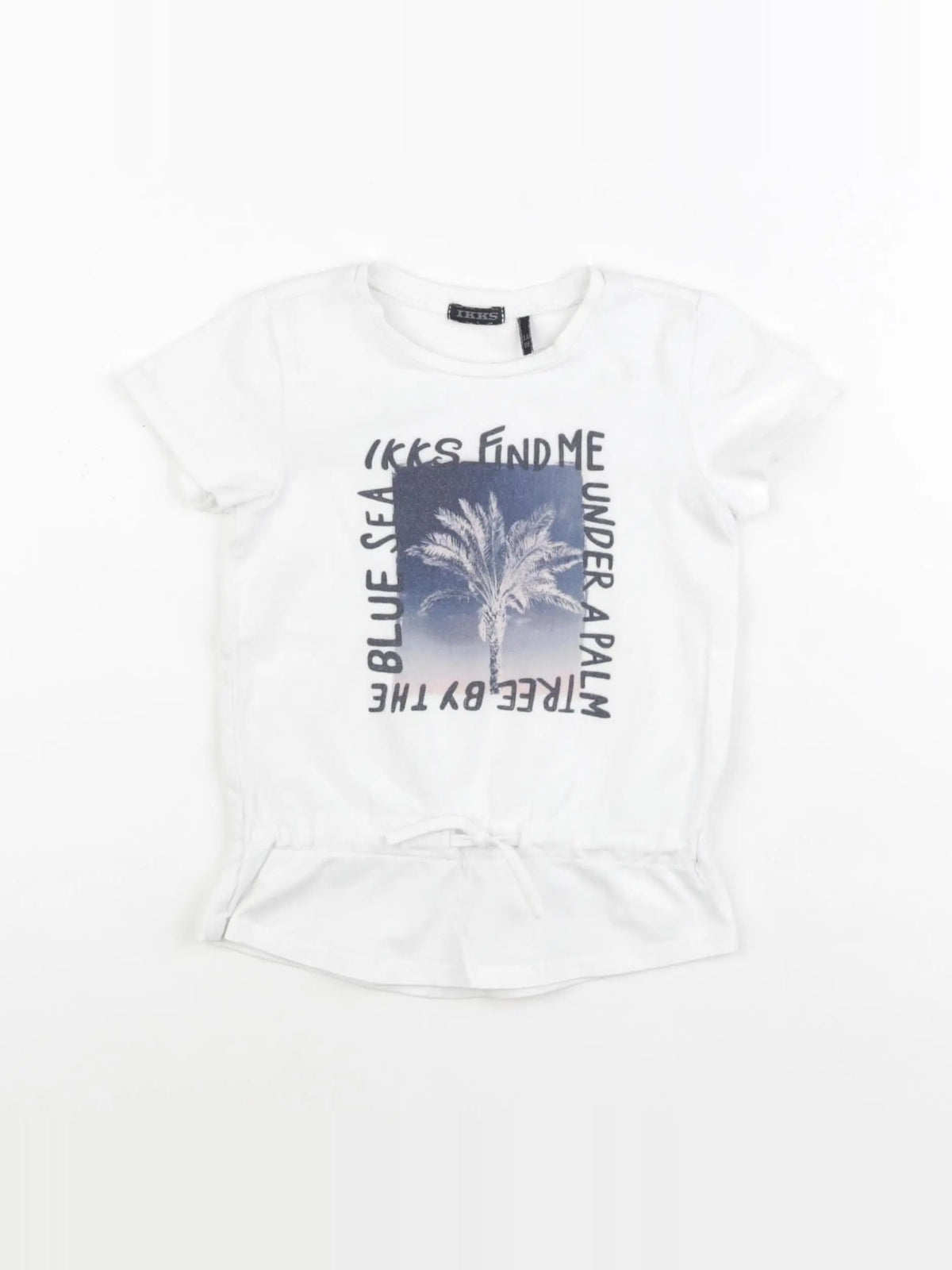 IKKS - tee-shirt blanc - 3 ans