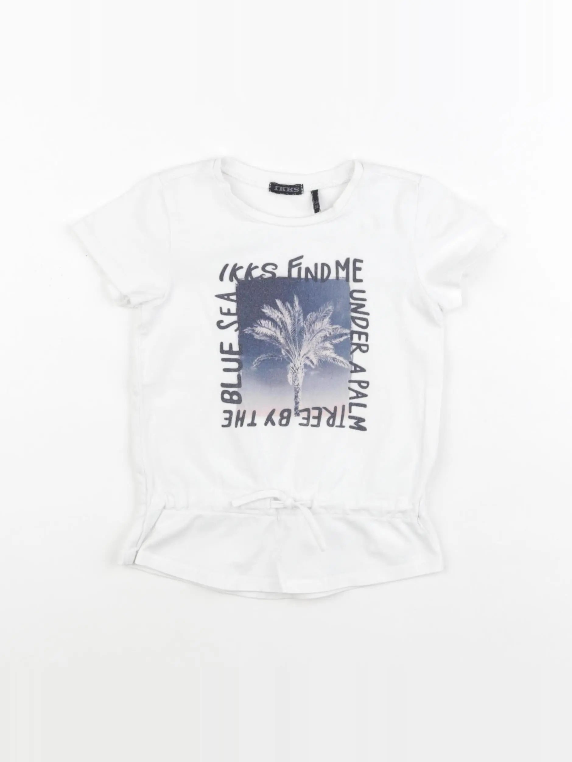 IKKS - tee-shirt blanc - 3 ans