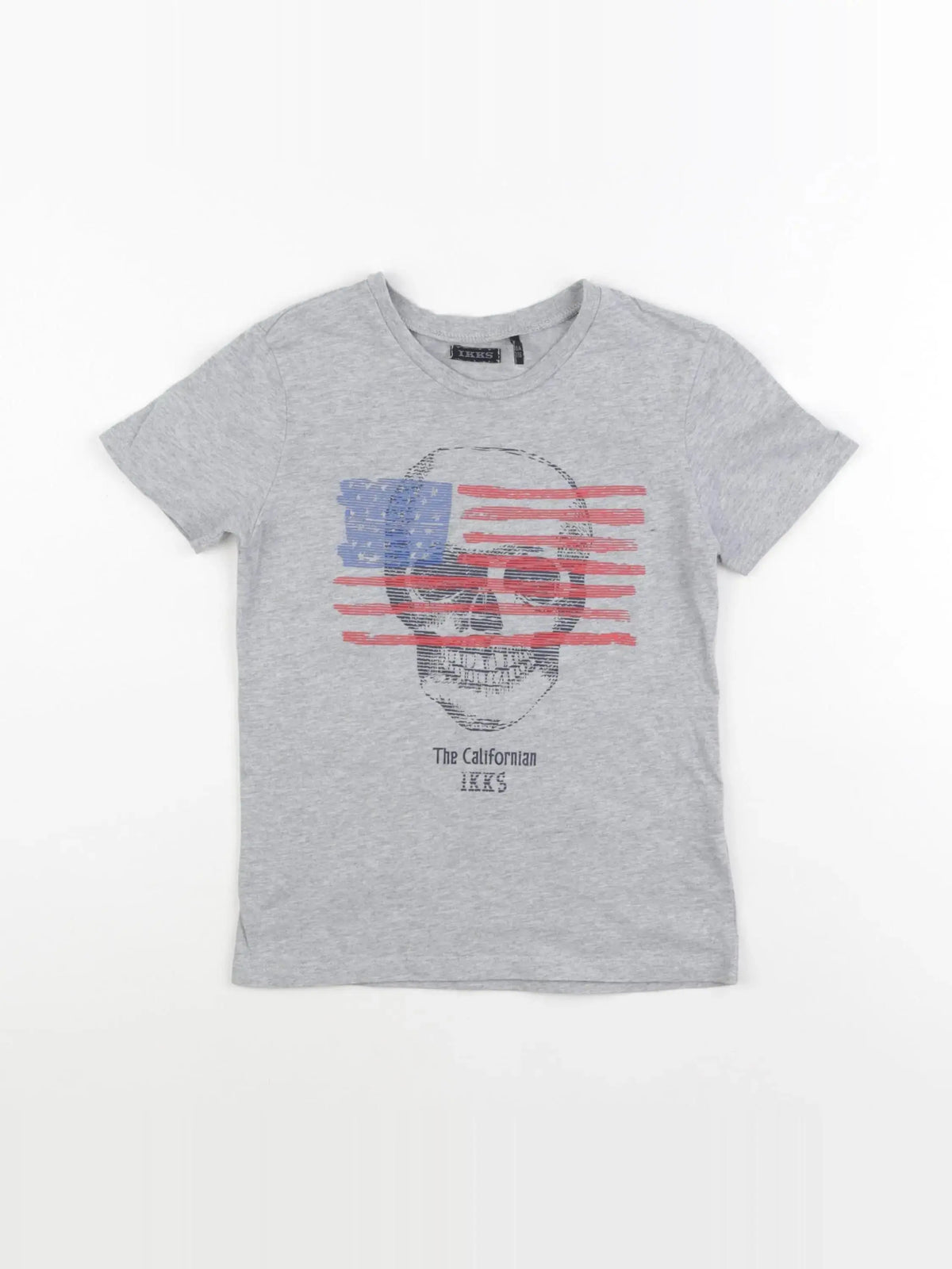 IKKS - tee-shirt gris - 6 ans