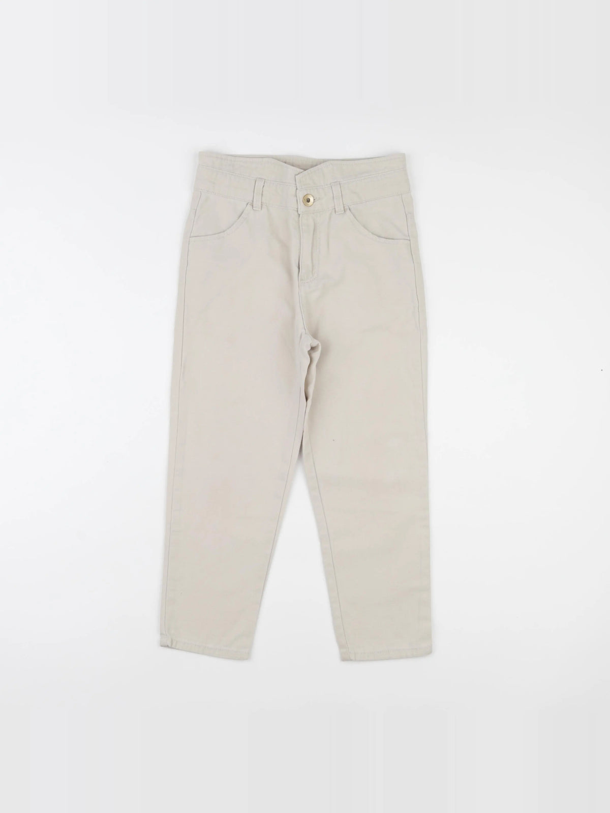 IKKS - pantalon beige - 8 ans