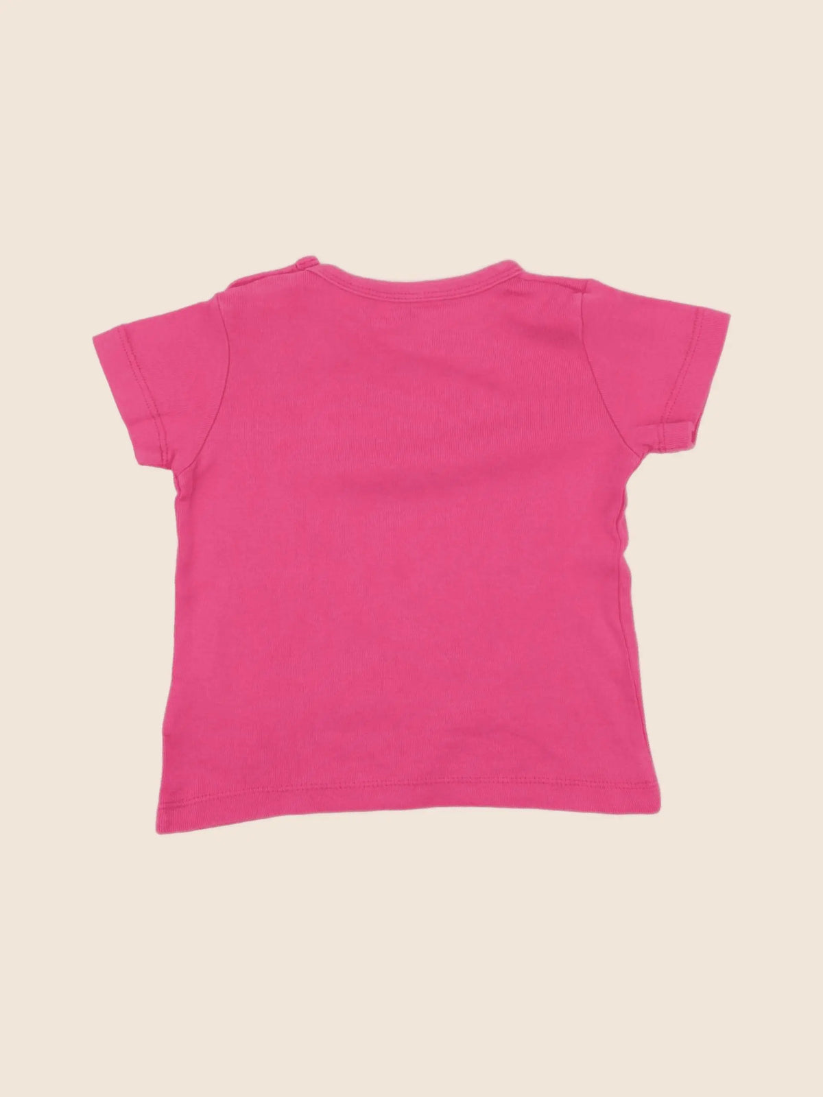 H&M - tee-shirt rose - 9/12 mois