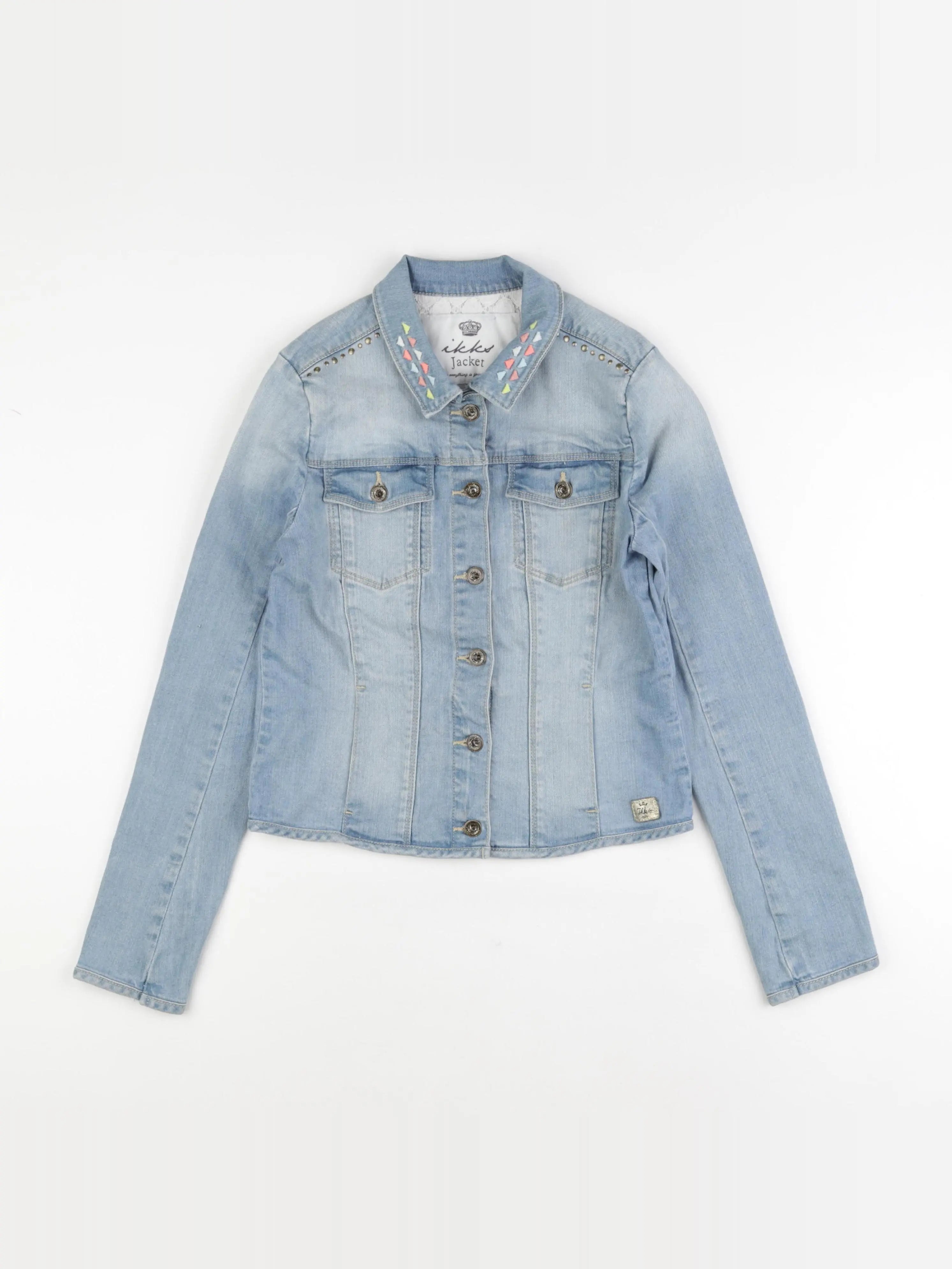 IKKS - veste bleu - 12 ans