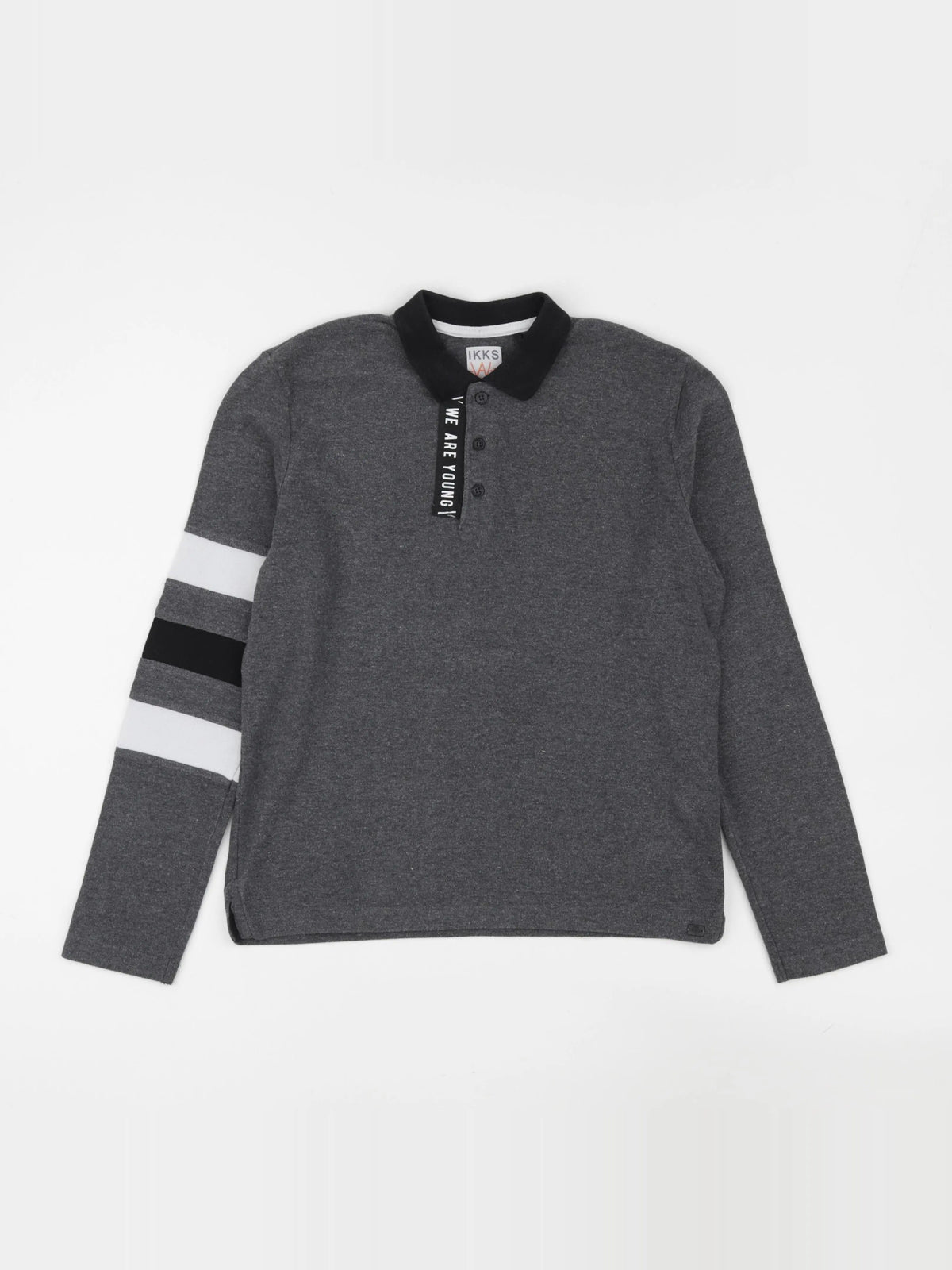 IKKS - polo gris - 12 ans