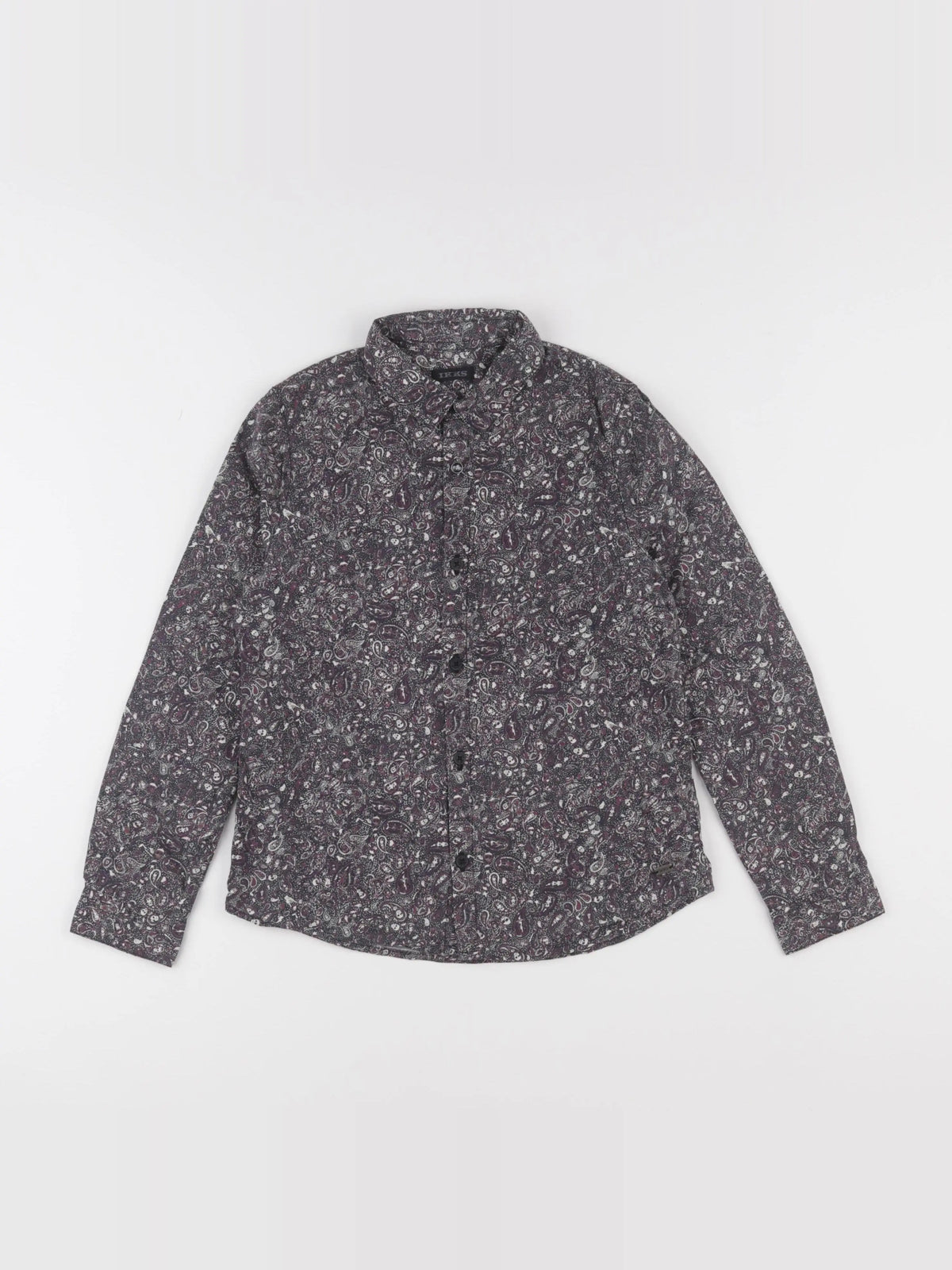 IKKS - chemise violet - 8 ans