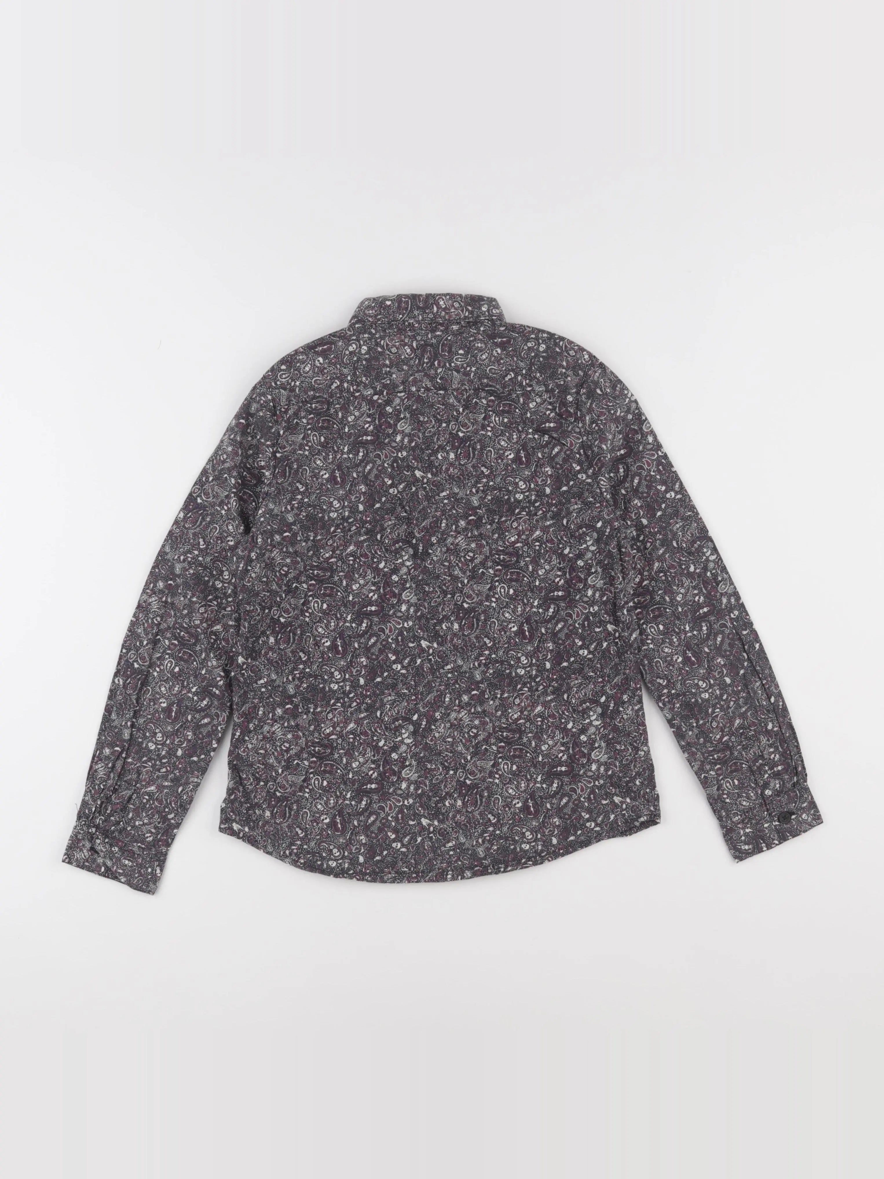 IKKS - chemise violet - 8 ans