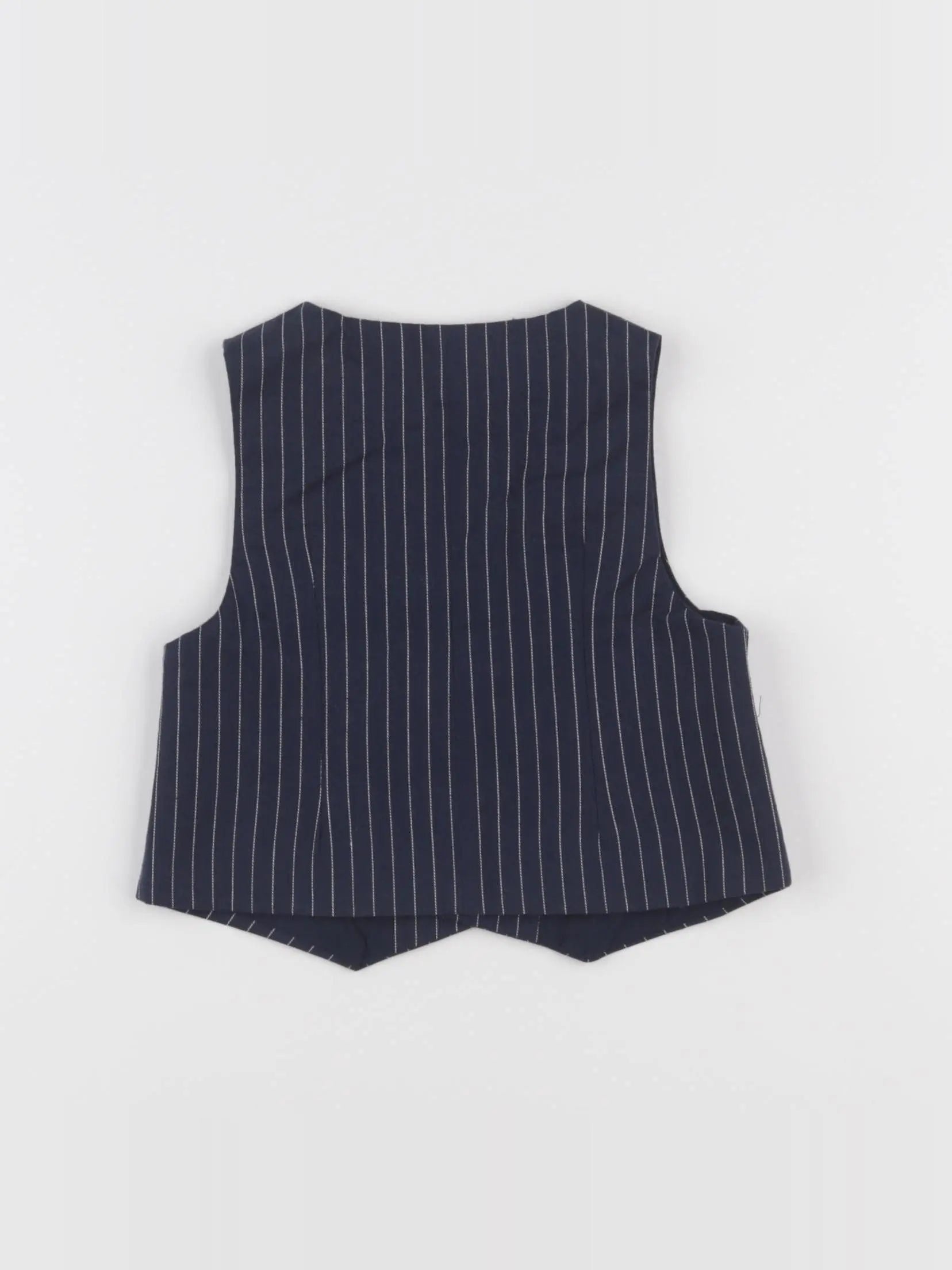 Vertbaudet - gilet bleu - 12 mois
