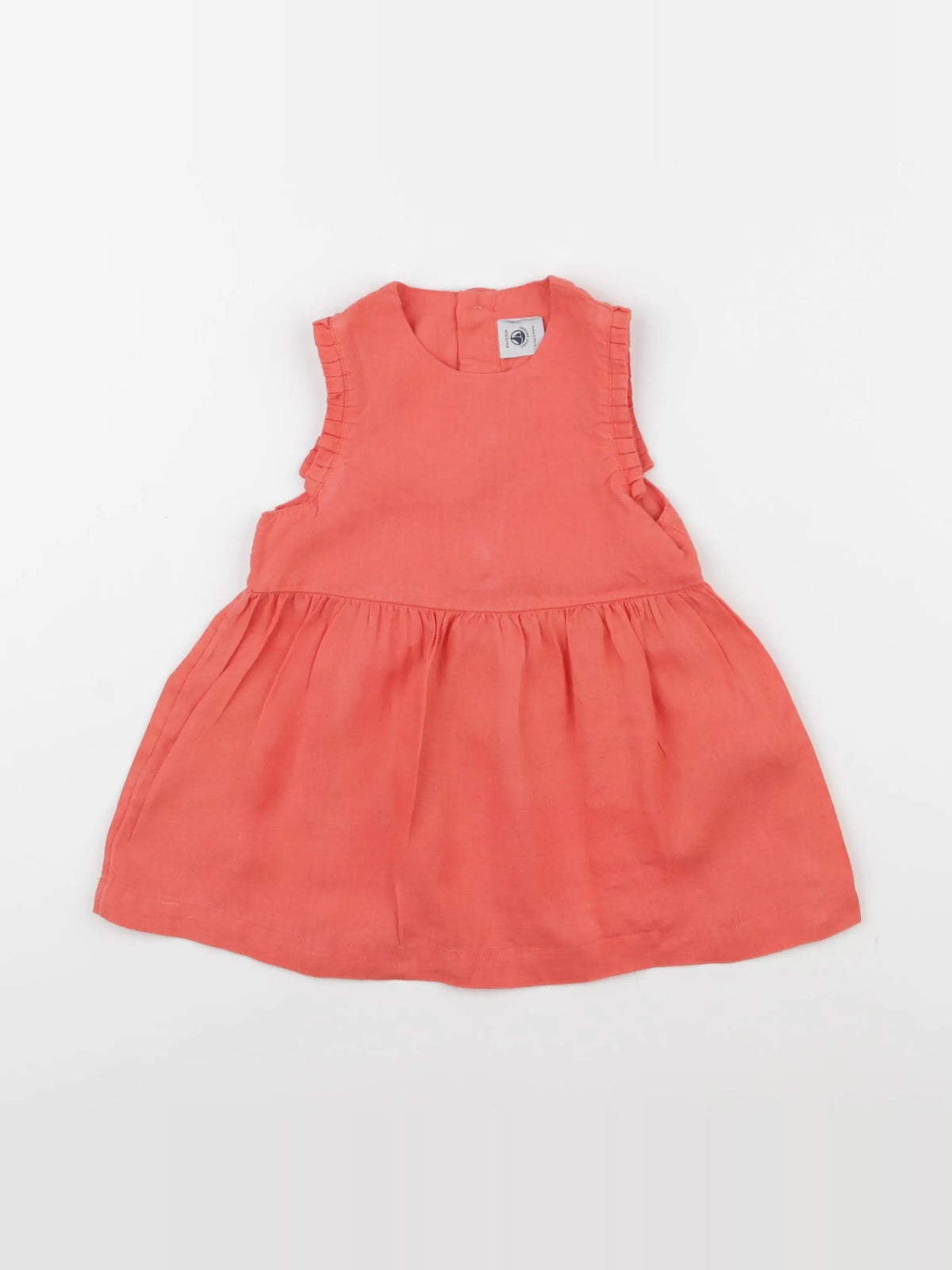 Petit Bateau - robe rose - 6 mois