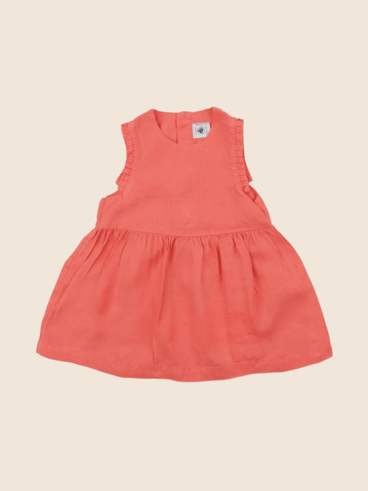 Petit Bateau - robe rose - 6 mois
