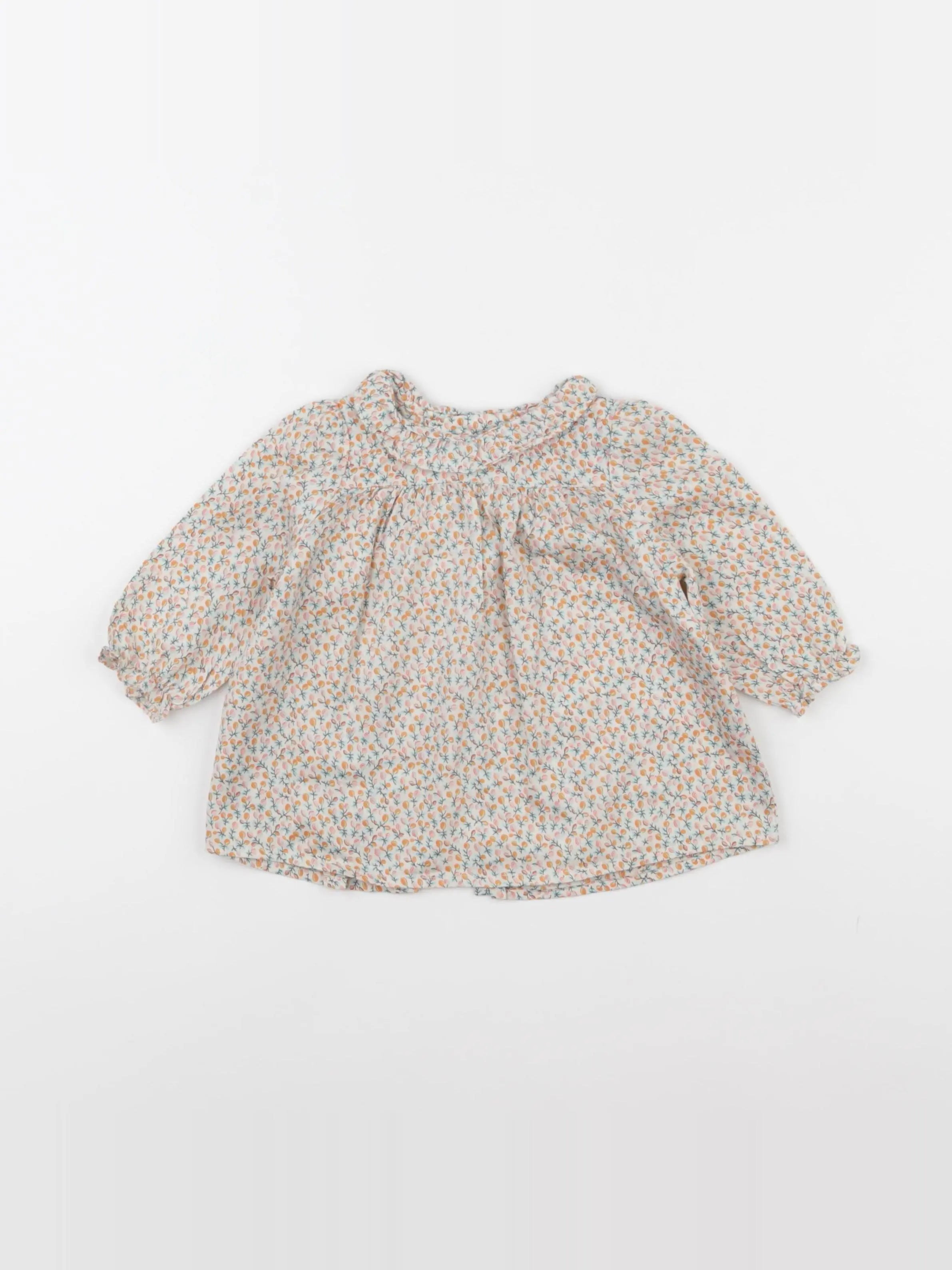 Boutchou - blouse beige - 6 mois