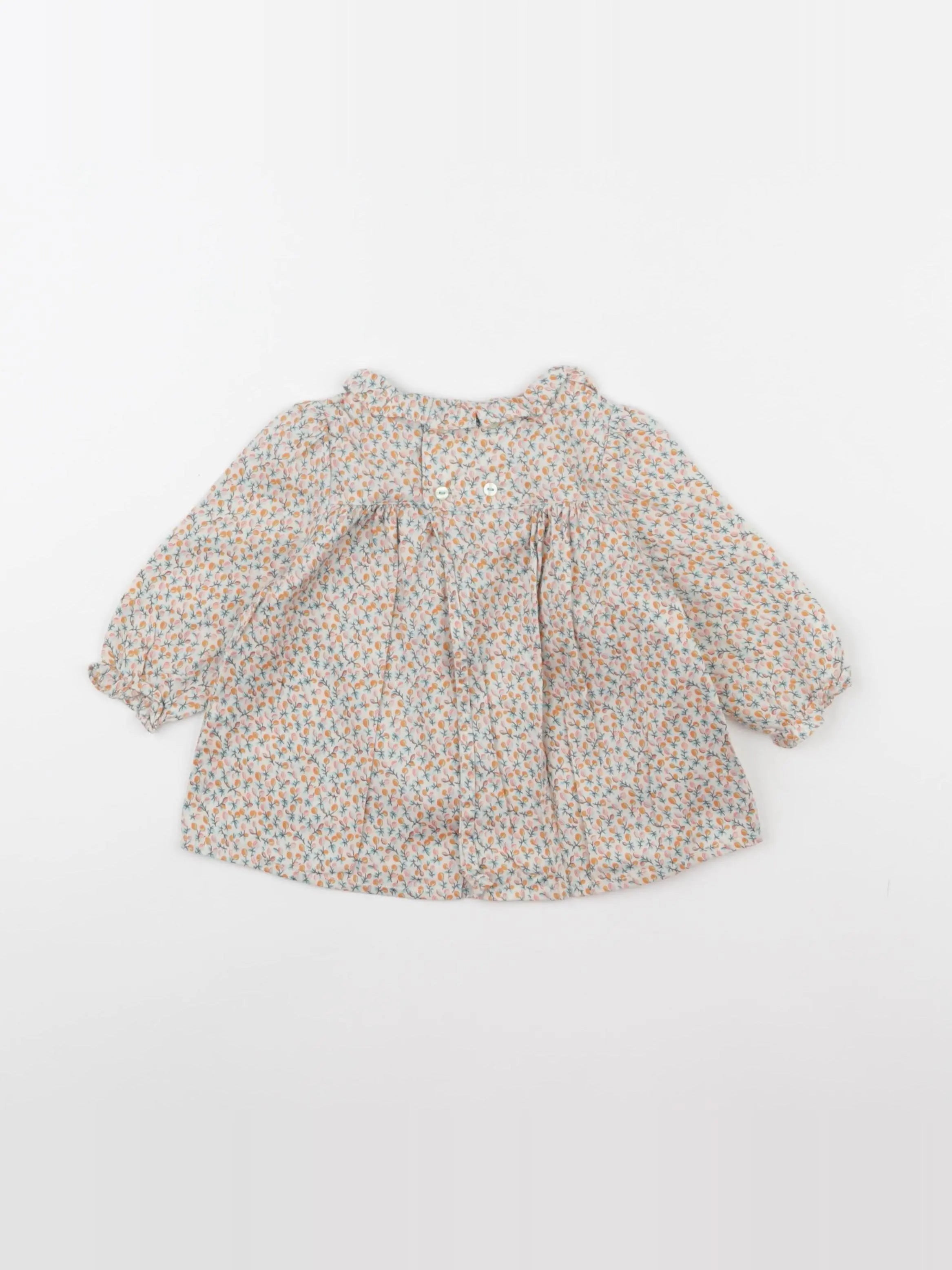 Boutchou - blouse beige - 6 mois