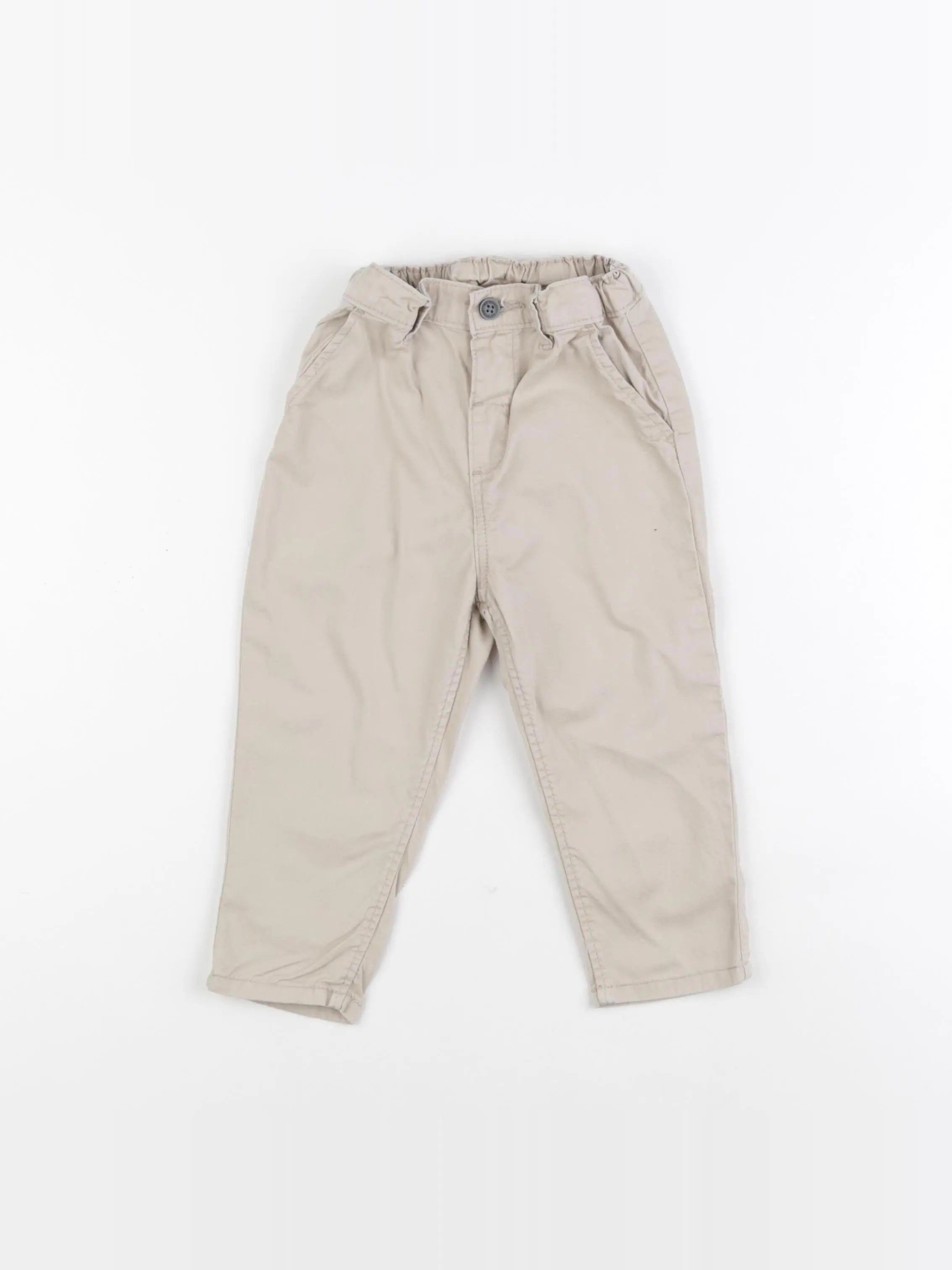 H&M - pantalon beige - 18 mois