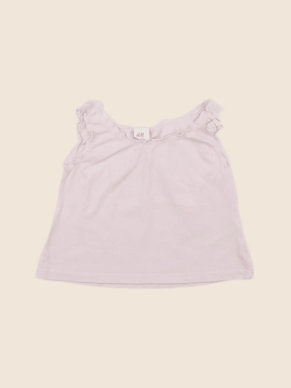 H&M - tee-shirt rose - 3/6 mois