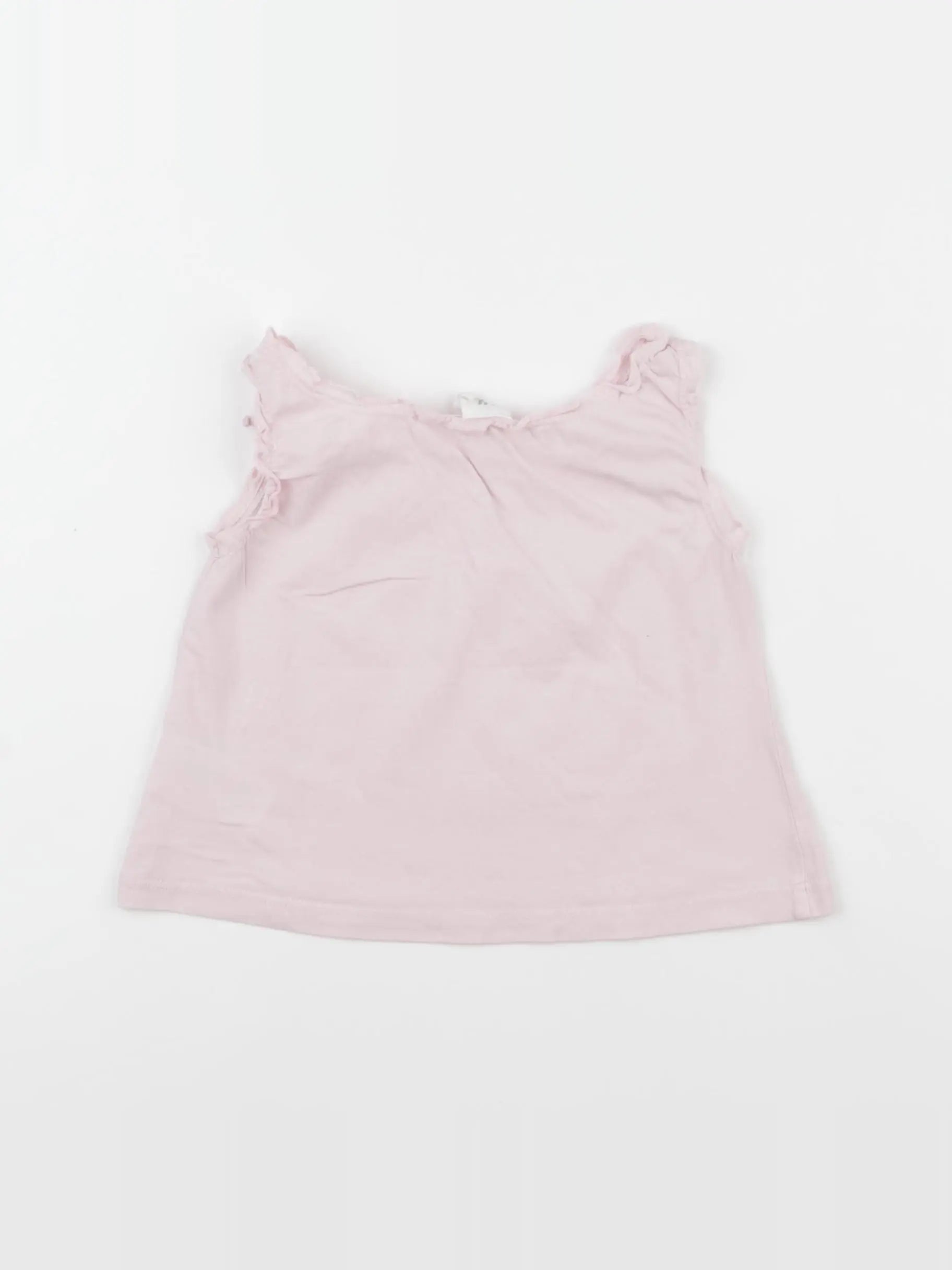 H&M - tee-shirt rose - 3/6 mois