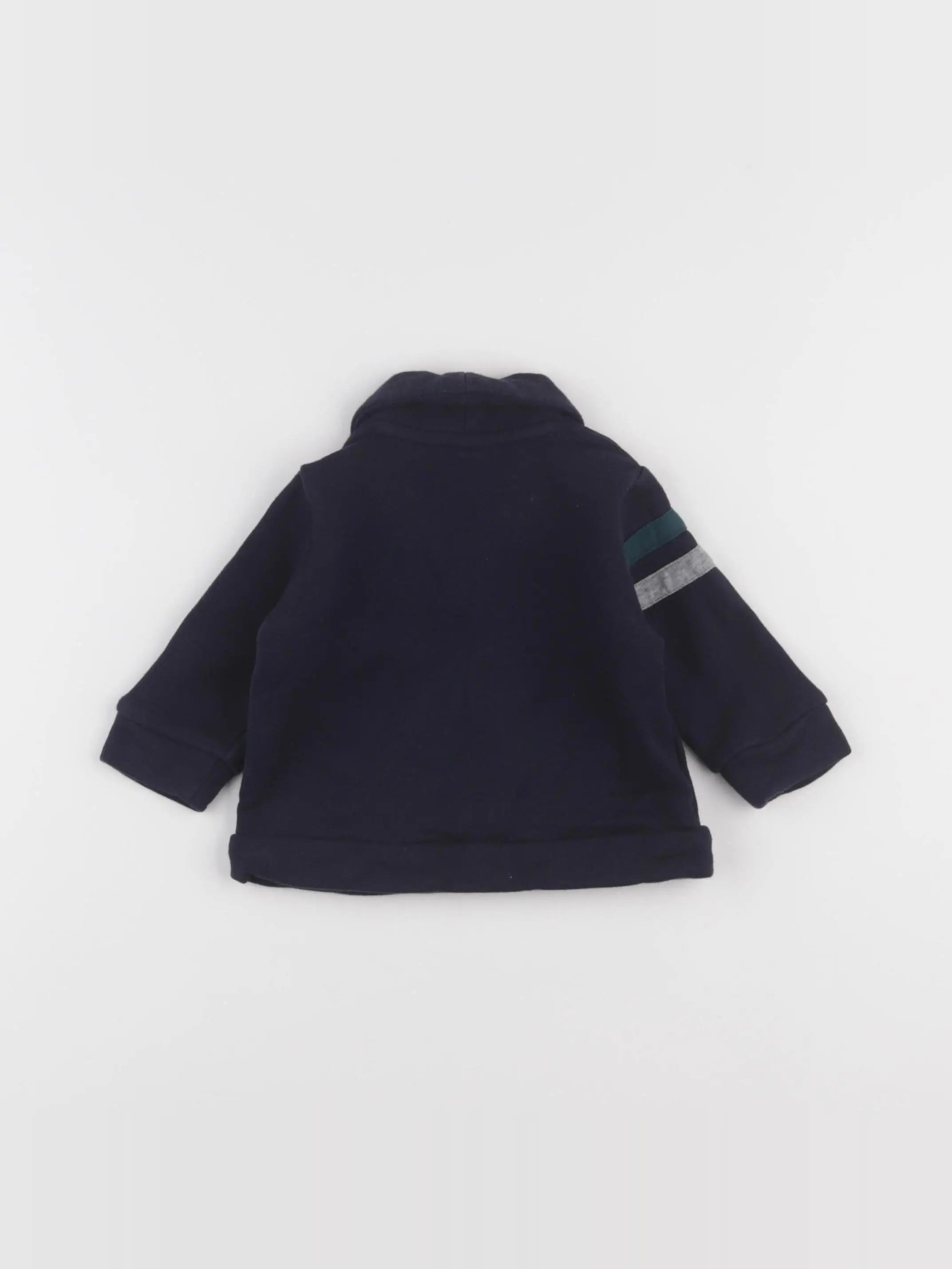 Petit Bateau - veste bleu - 3 mois