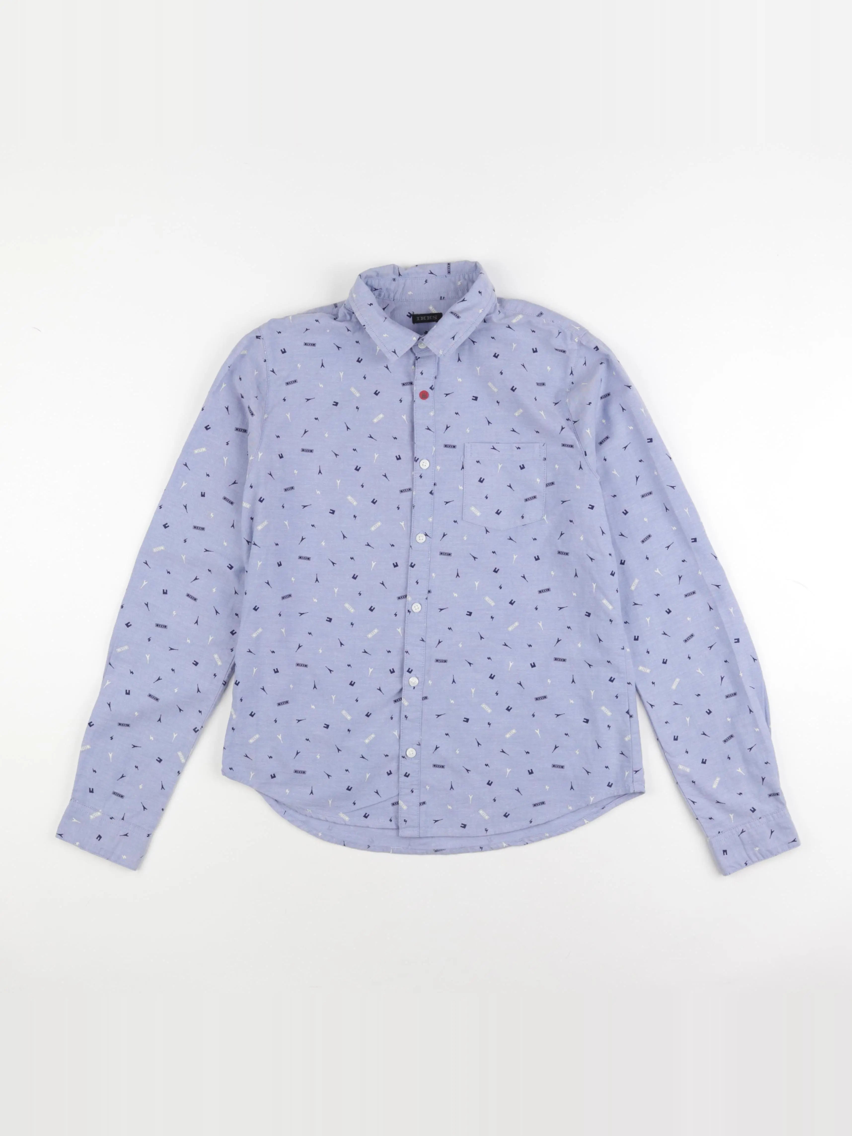 IKKS - chemise bleu - 14 ans