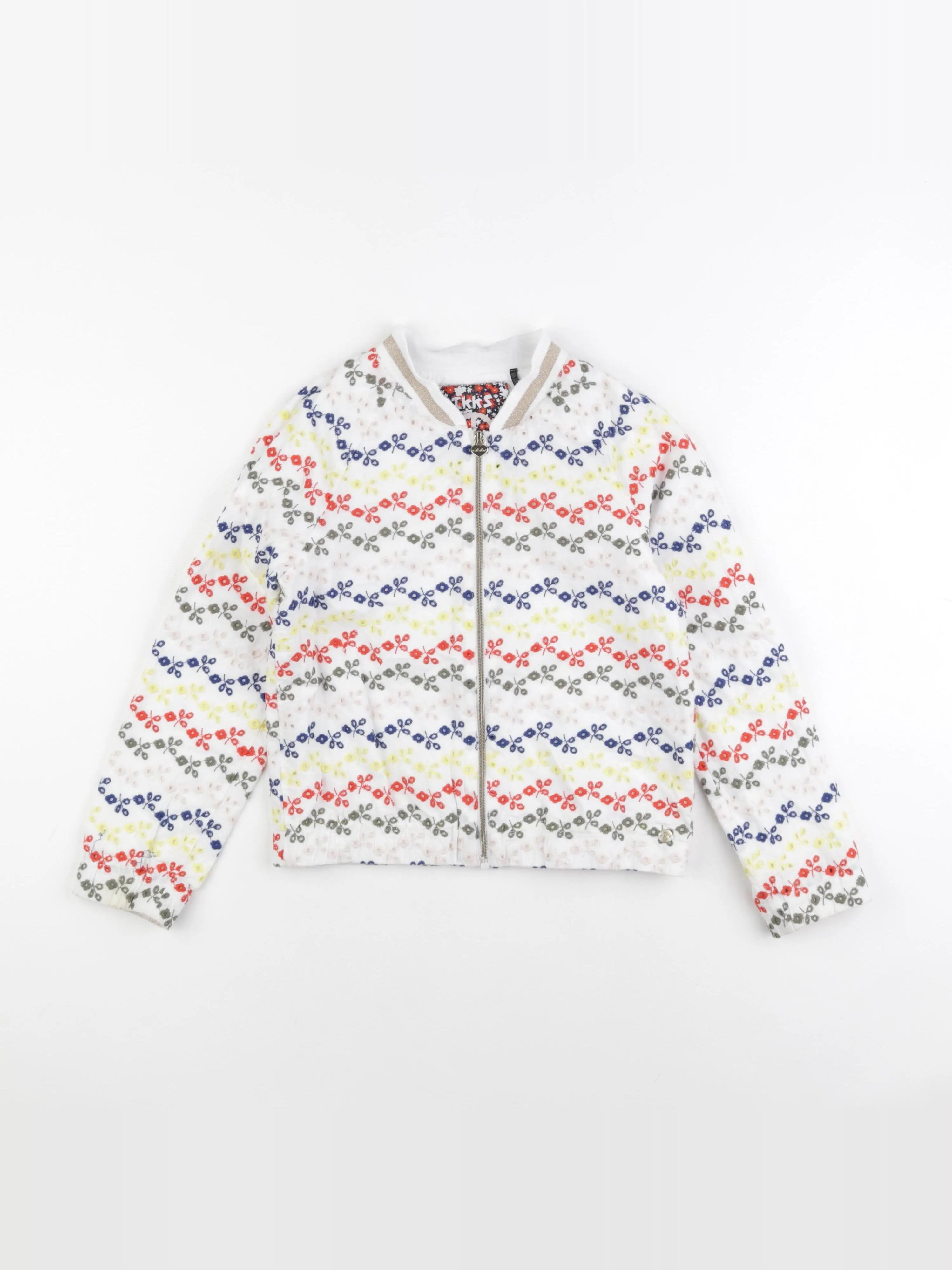 IKKS - veste blanc, multicolore - 10 ans