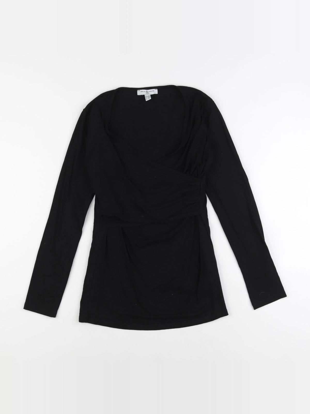 Envie de fraise - tee-shirt grossesse, allaitement noir - 34 à 36