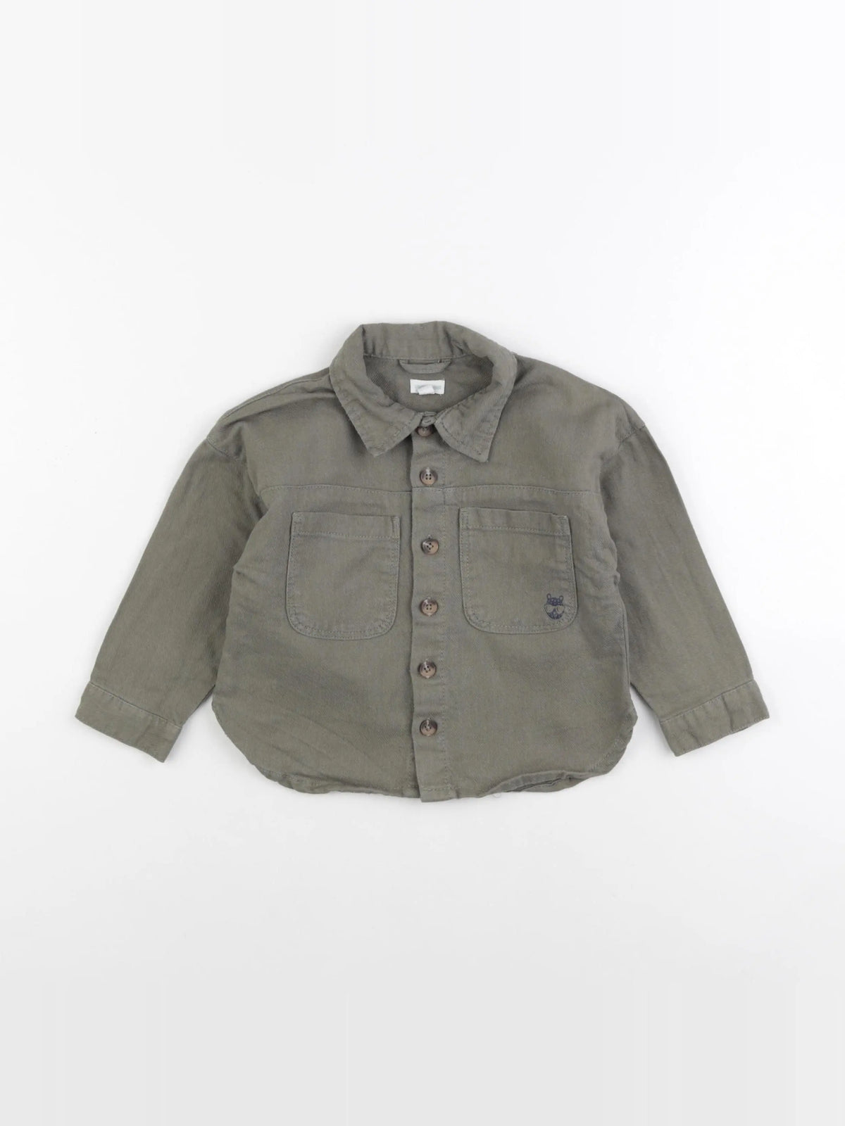 Vertbaudet - veste vert - 24 mois