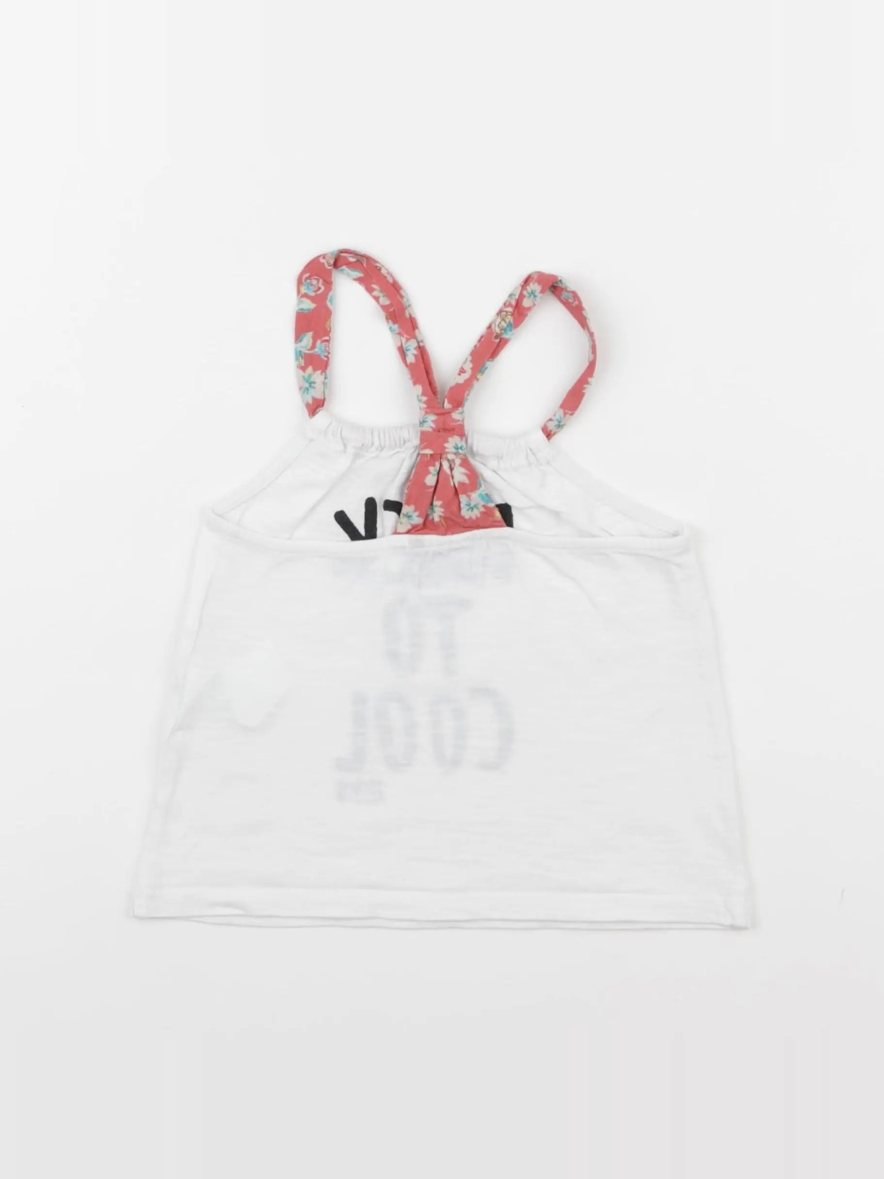 IKKS - débardeur blanc - 3 ans