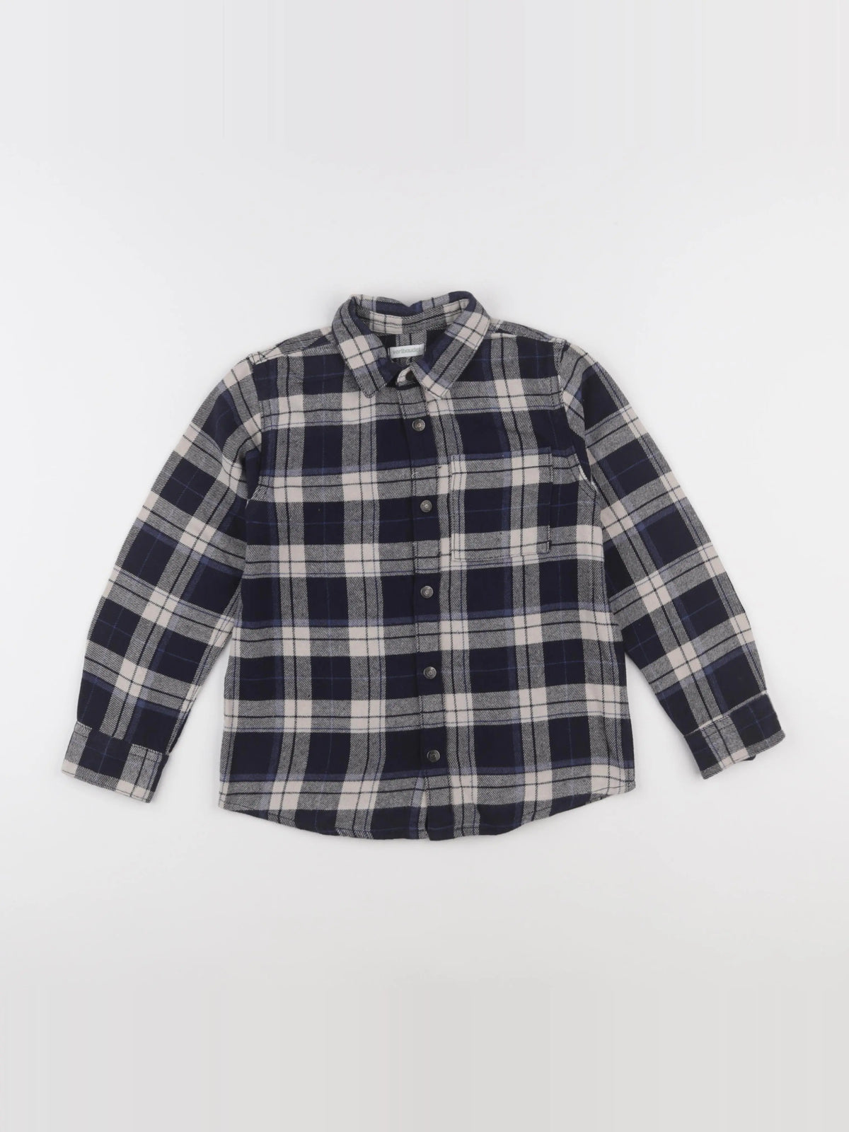 Vertbaudet - chemise bleu - 10 ans