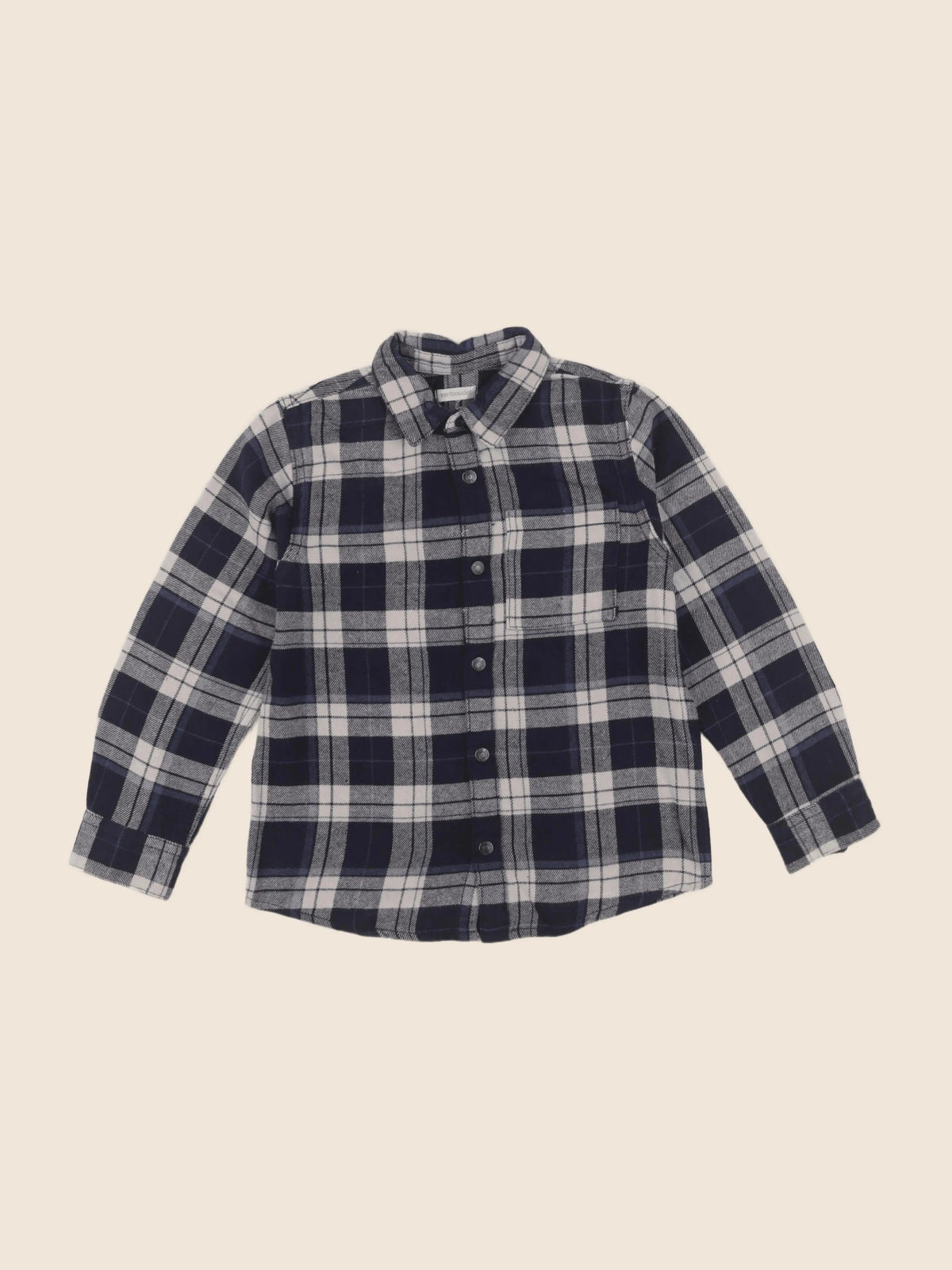 Vertbaudet - chemise bleu - 10 ans