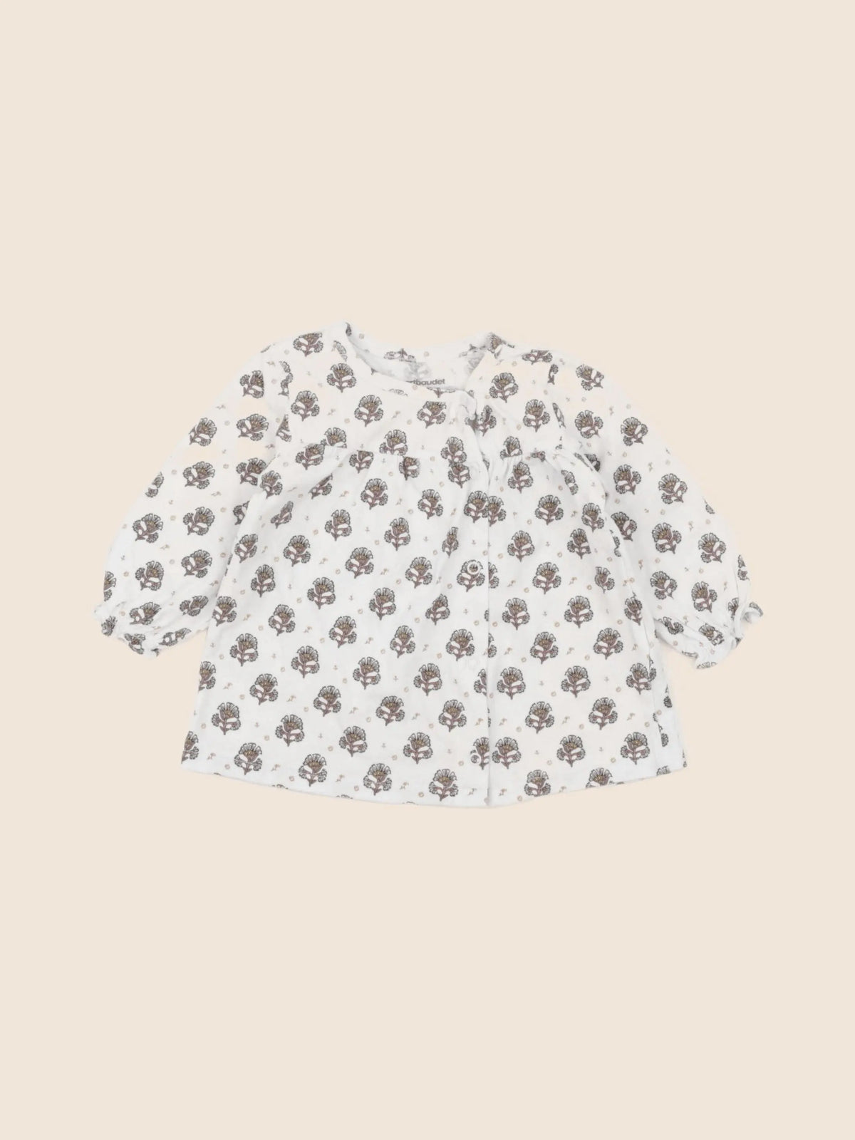 Vertbaudet - tee-shirt multicolore - 6 mois