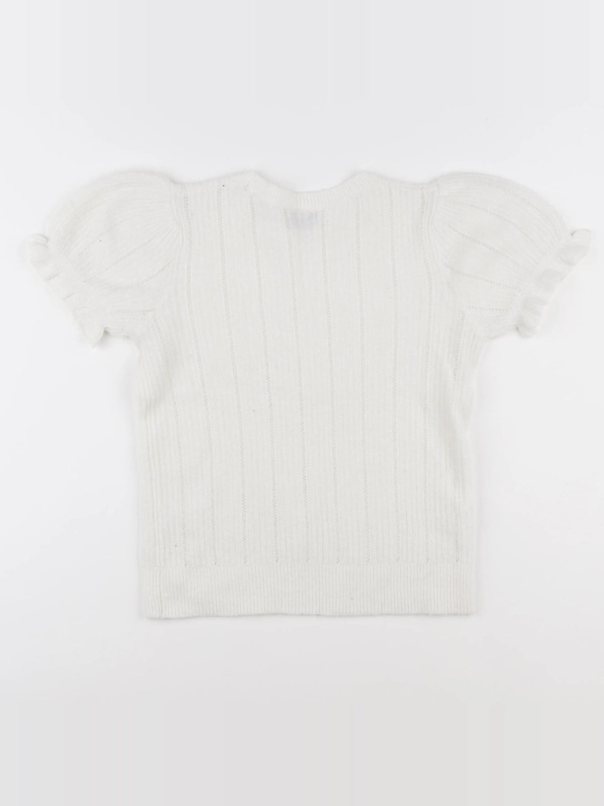 Tape à l'oeil - pull blanc - 10 ans