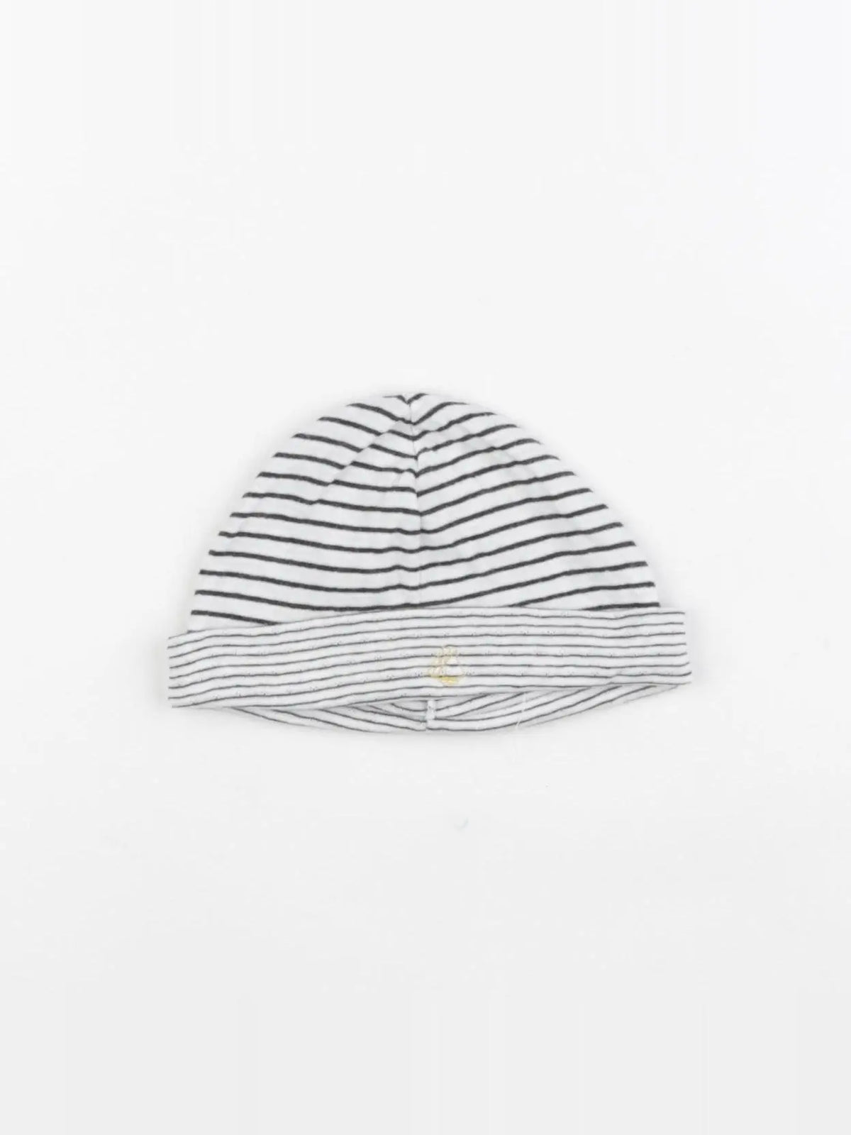 Petit Bateau - bonnet gris - 3/6 mois