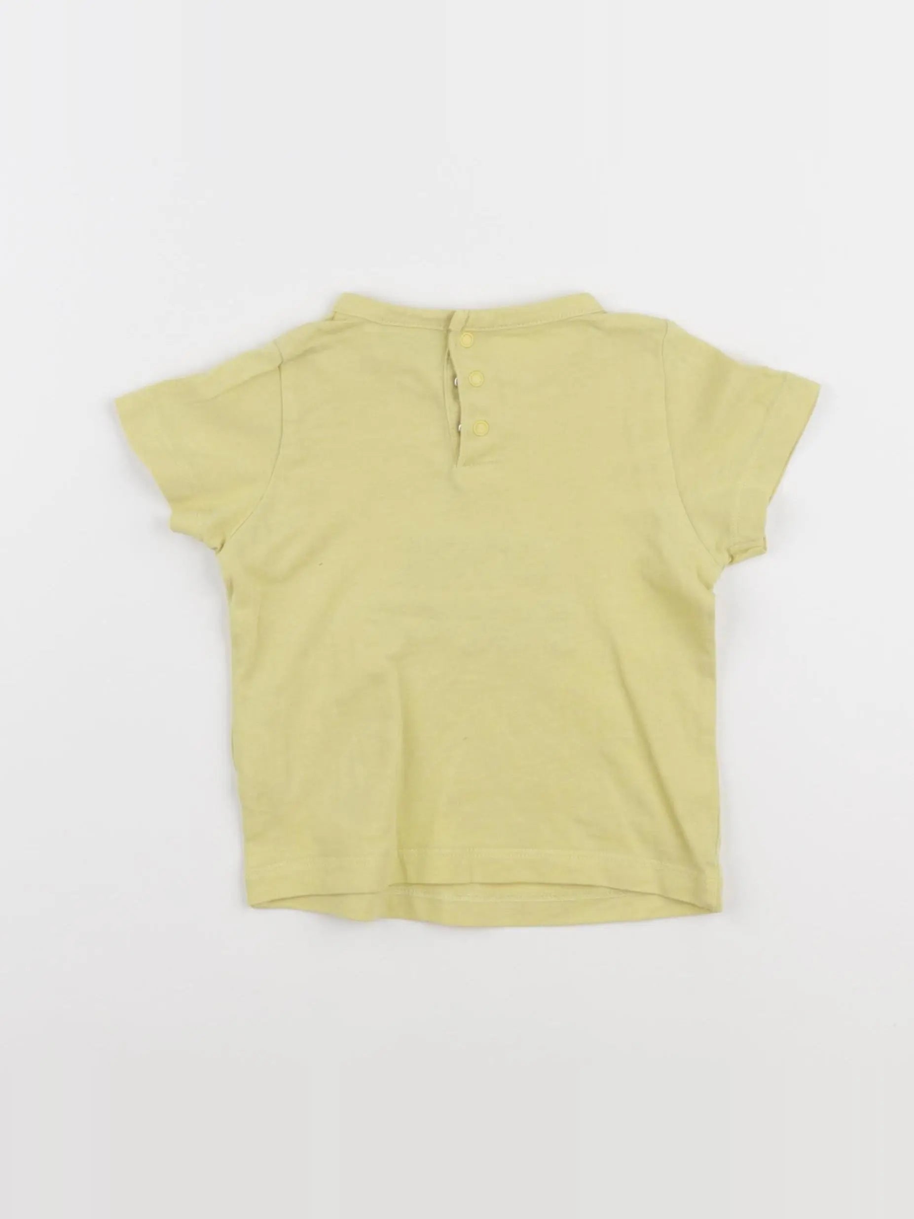 Tape à l'oeil - tee-shirt jaune - 12 mois