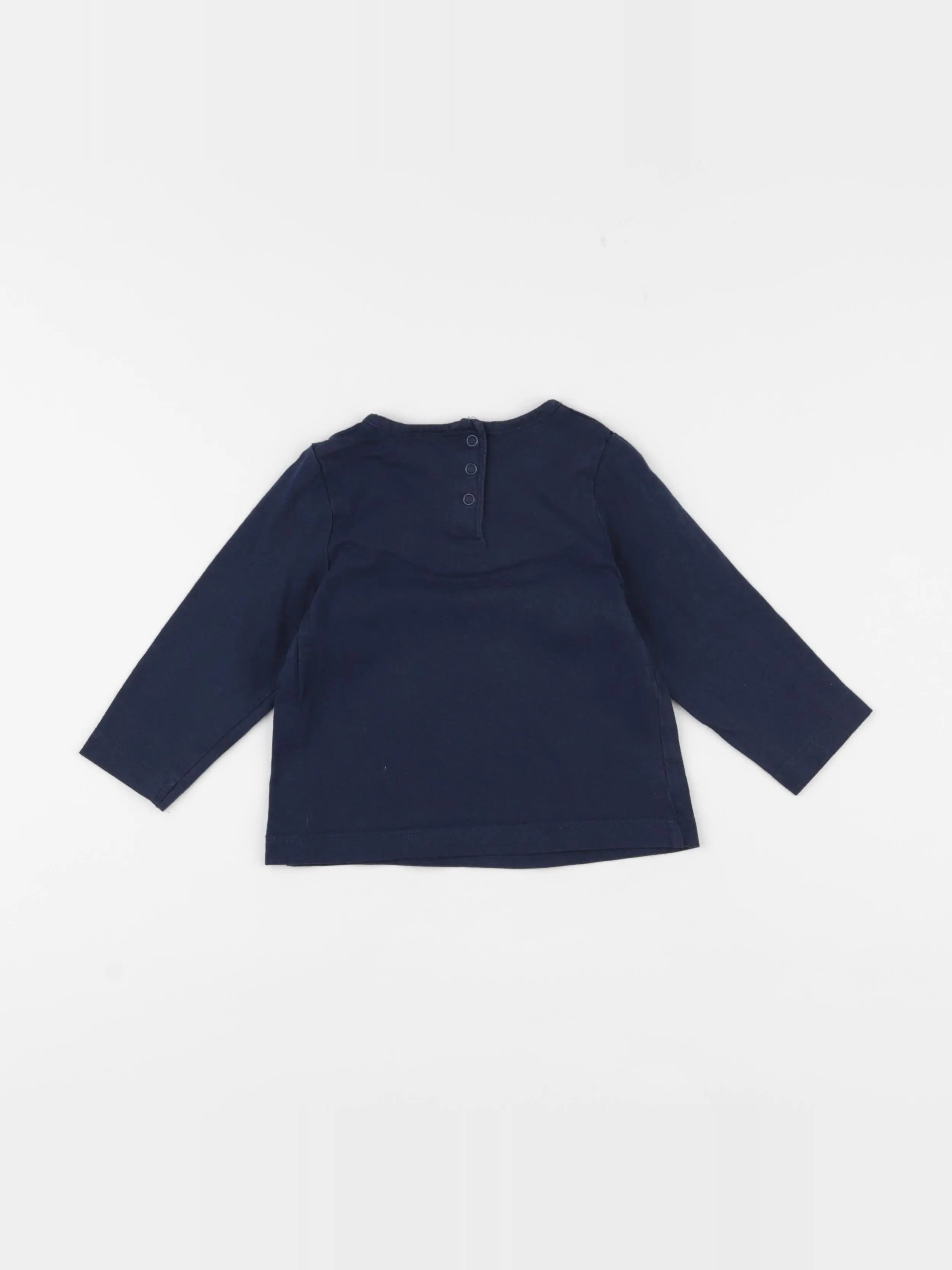 Tape à l'oeil - tee-shirt bleu - 12 mois