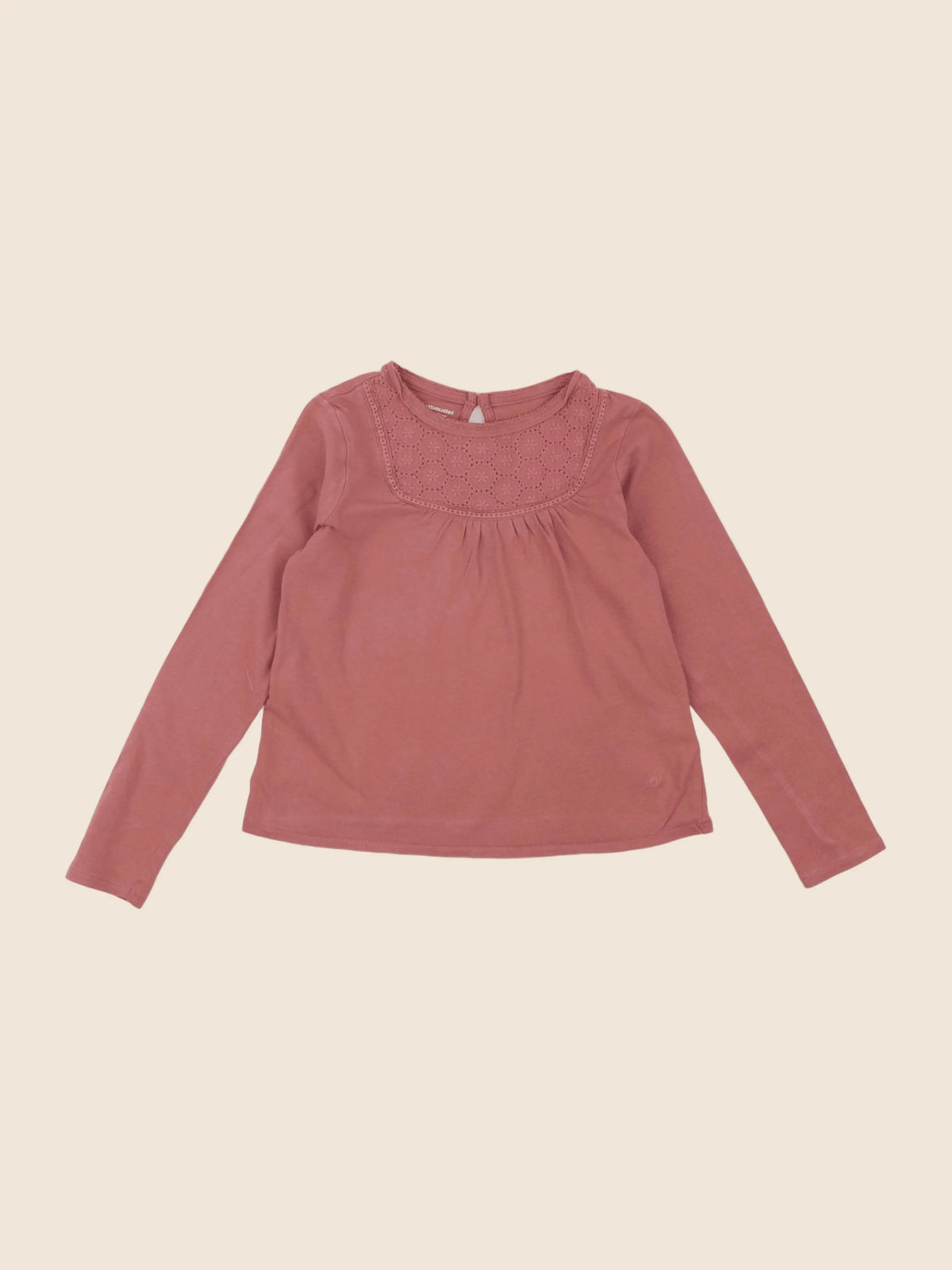 Vertbaudet - tee-shirt rose - 8 ans